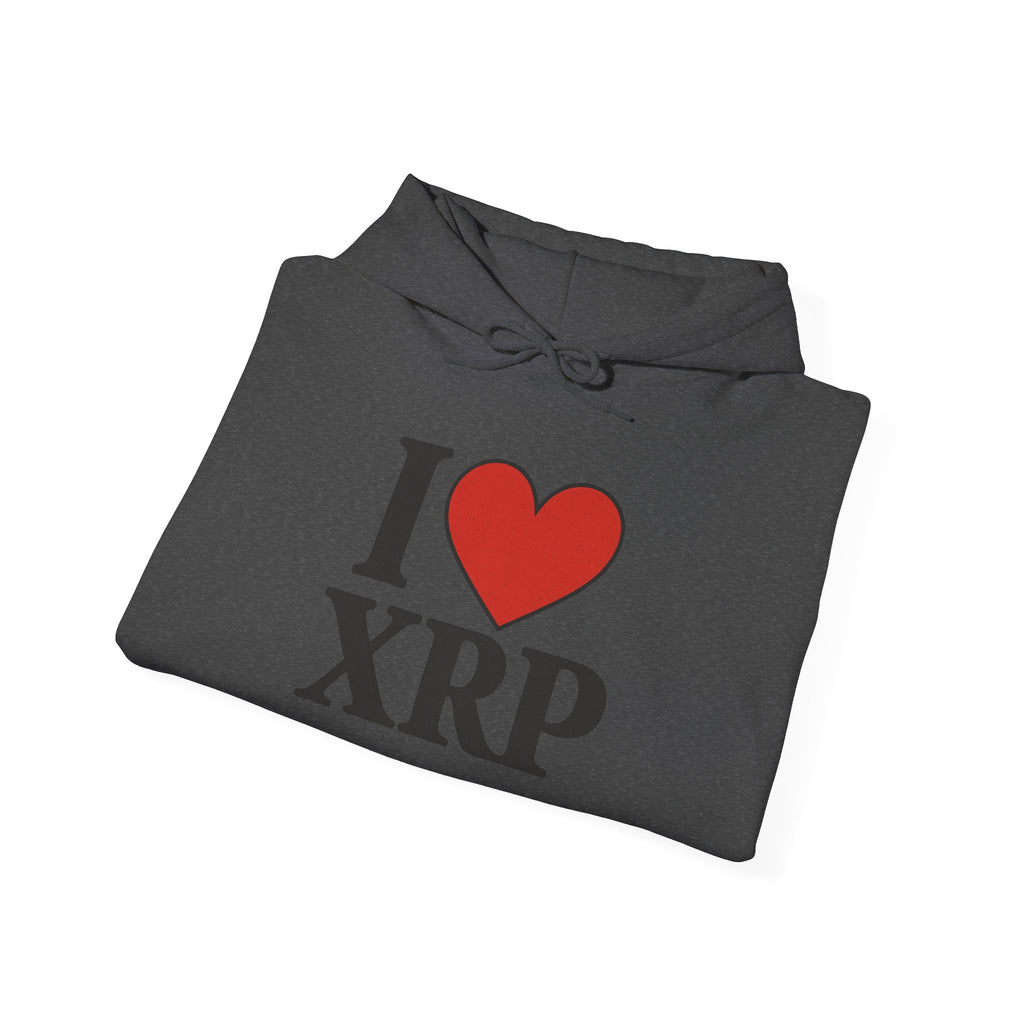 I  XRP Hoodie — Crypto Enthusiast Ripple Sweatshirt