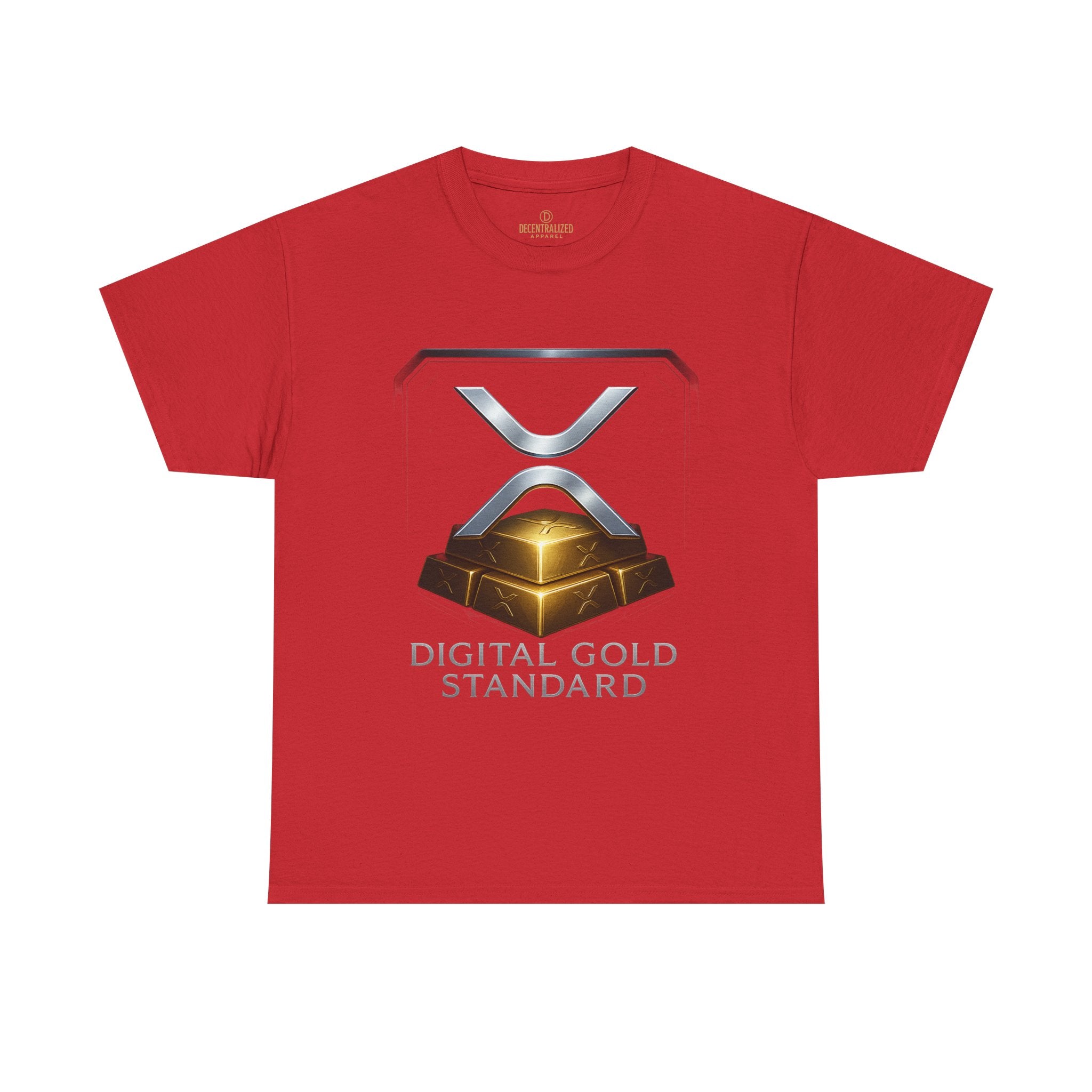 XRP 'Digital Gold Standard' Tee — Cryptocurrency Logo Shirt