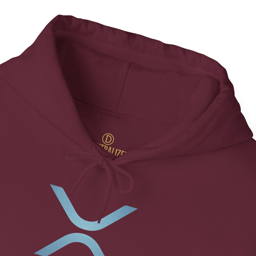 XRP Logo Hoodie – "In Flow We Trust" Crypto Sweatshirt