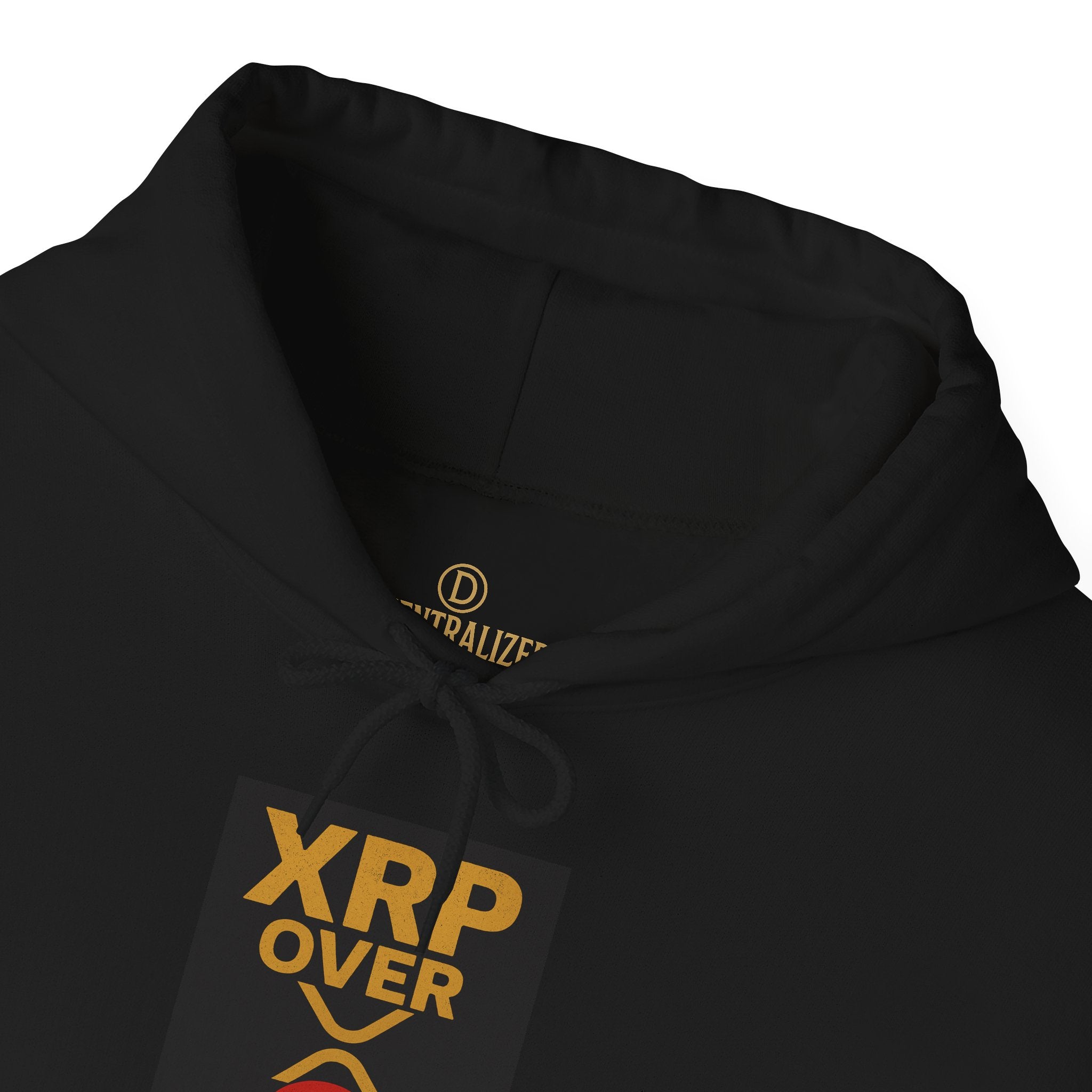 XRP Over Swift Hoodie - "Choose Wisely" Crypto Advocacy Sweatshirt
