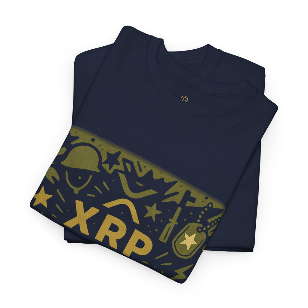T-Shirt — XRP Hold The Line Crypto Graphic Tee
