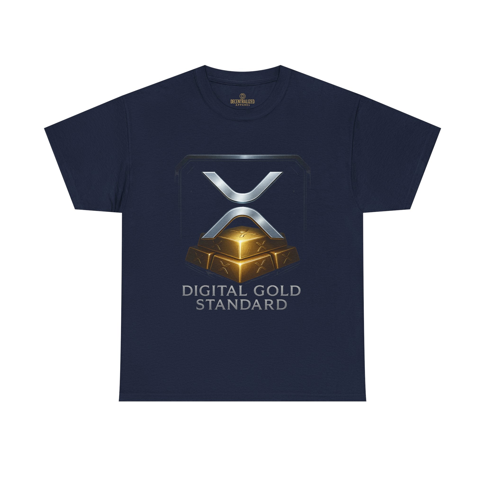 XRP 'Digital Gold Standard' Tee — Cryptocurrency Logo Shirt
