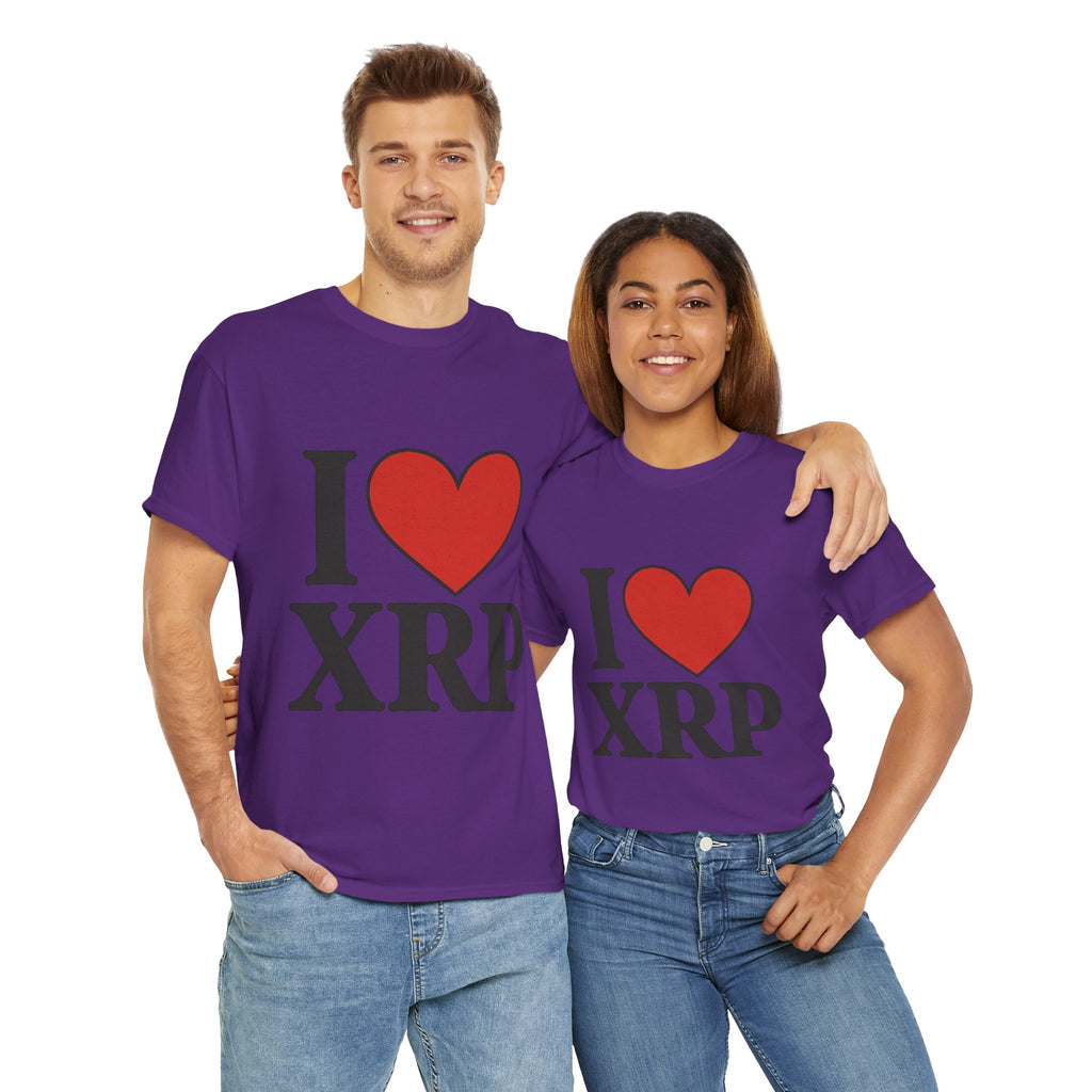 I  XRP T-Shirt — Crypto Enthusiast Ripple Tee