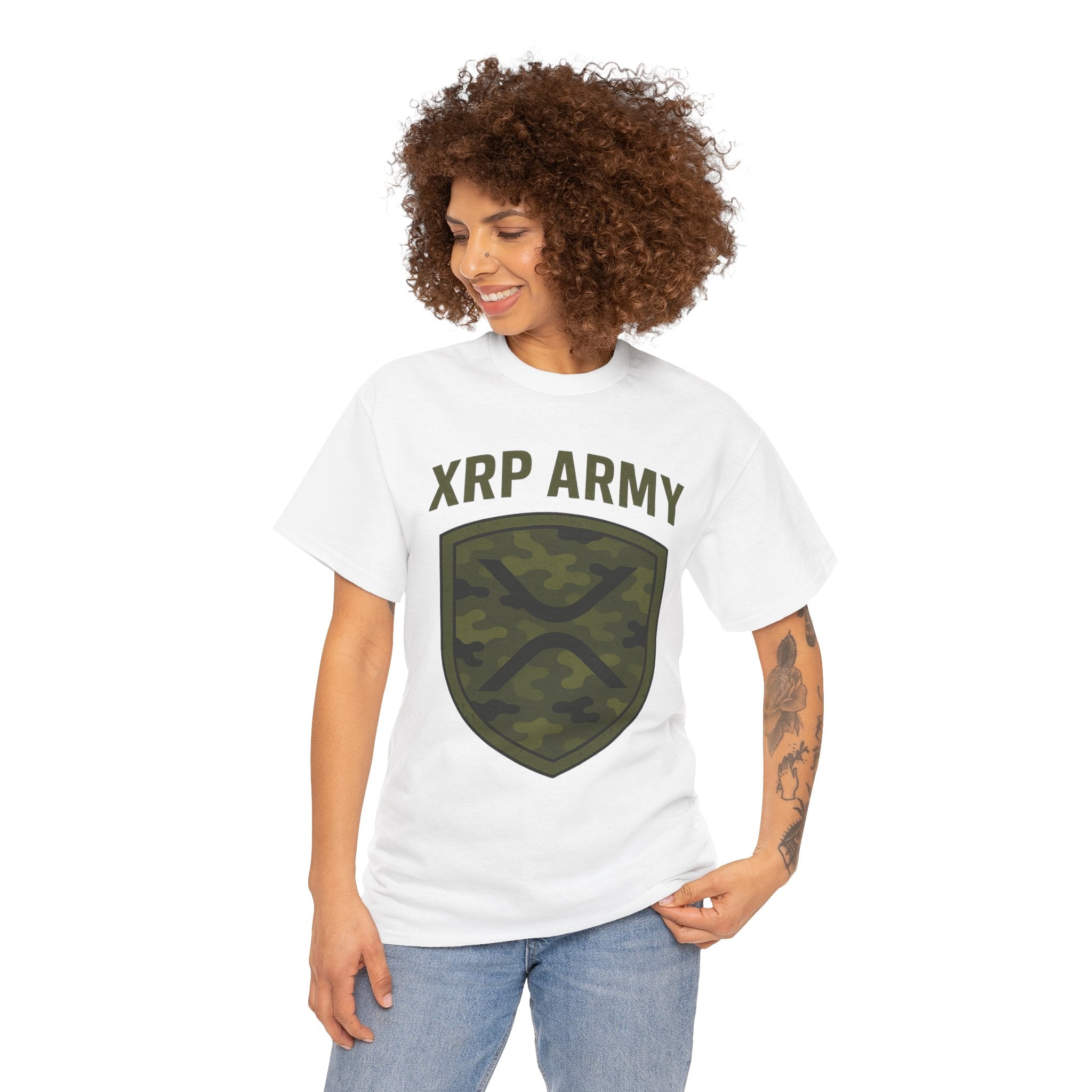 XRP Army Camo Shield T-Shirt