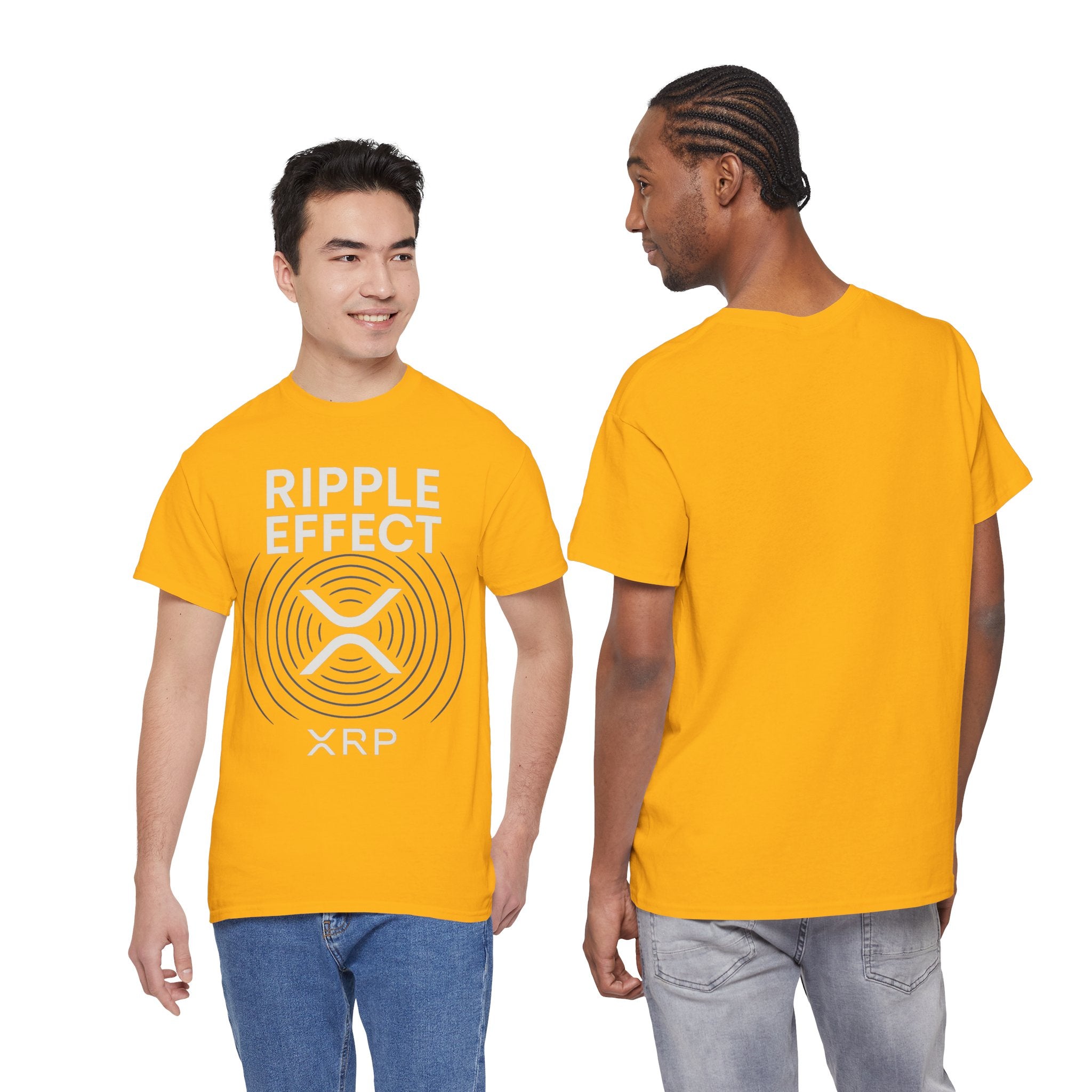 Ripple Effect XRP Tee — Minimal Cryptocurrency Logo T-Shirt