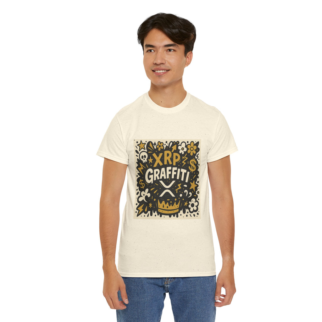 XRP Graffiti Tee — Crypto Street Art T-Shirt