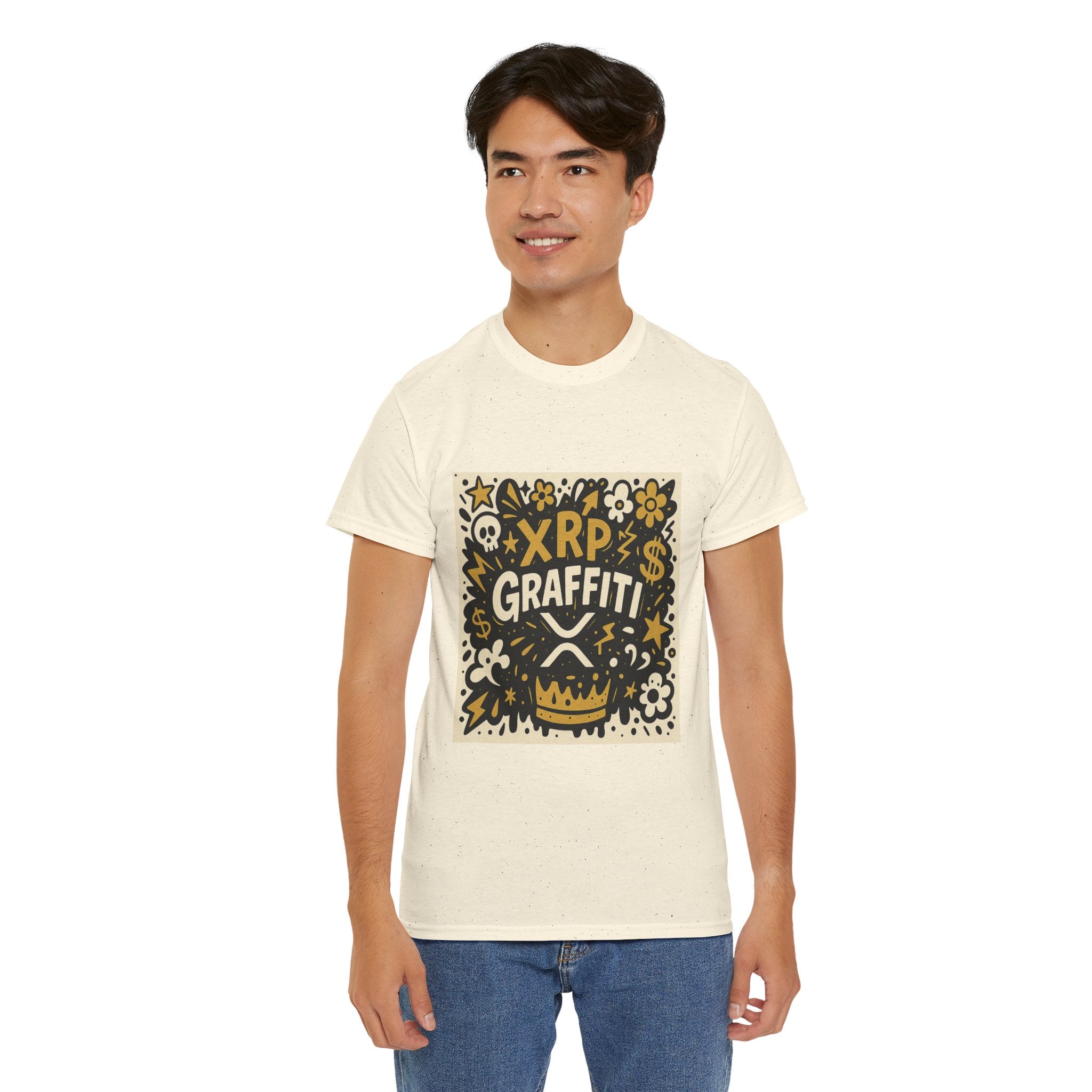 XRP Graffiti Tee — Crypto Street Art T-Shirt