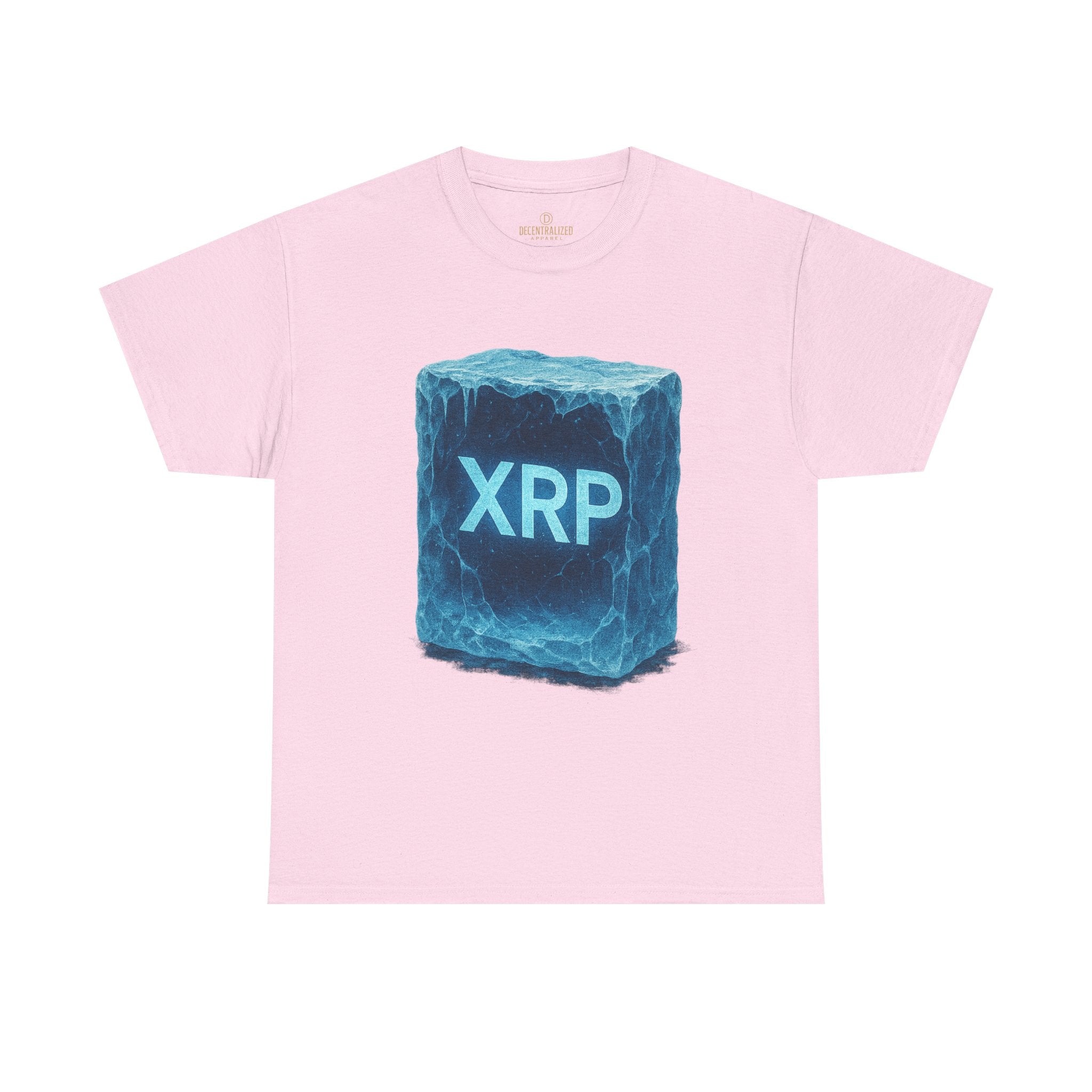 XRP Ice Block Tee — Crypto Ripple Logo T-Shirt