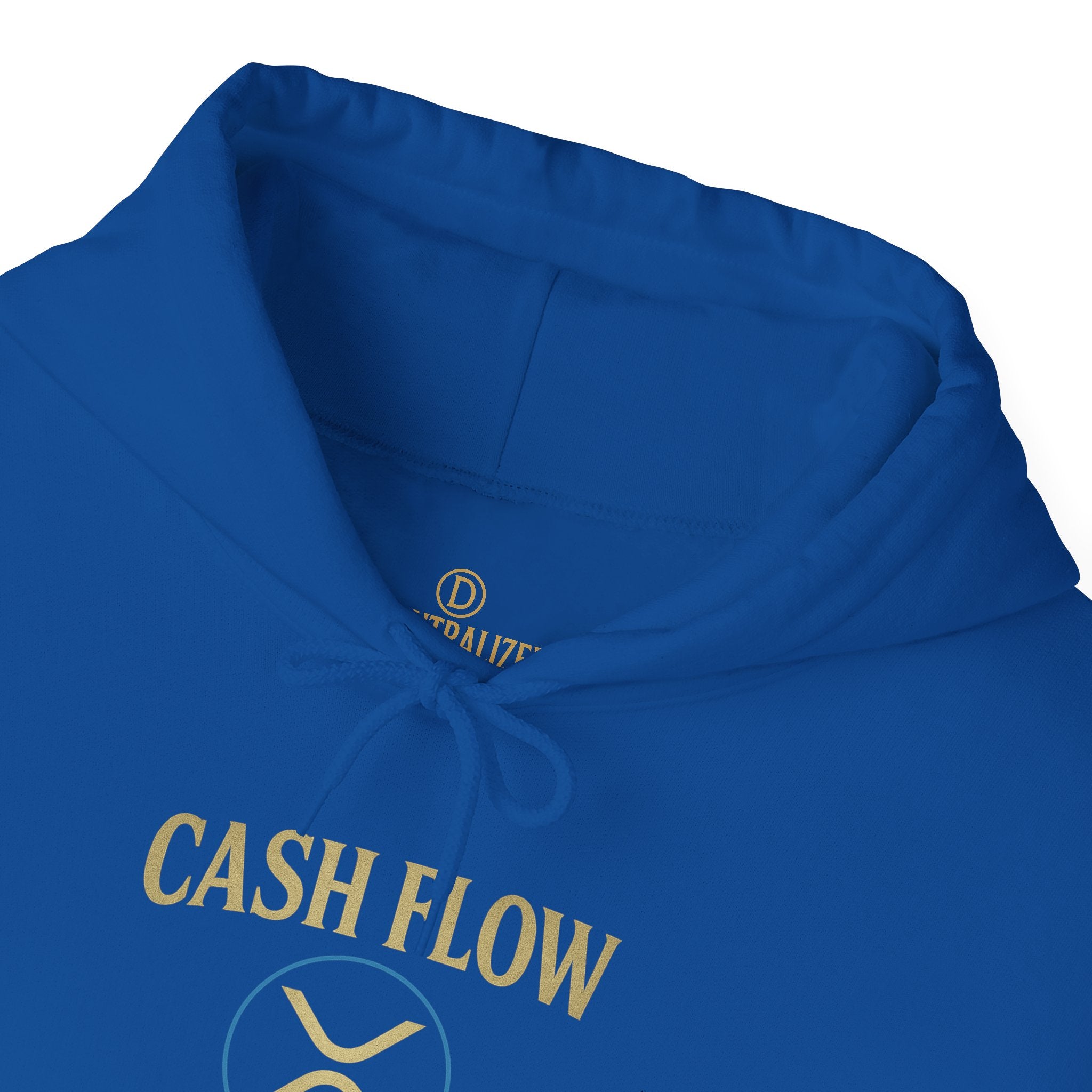 Cash Flow Division Hoodie — Minimalist Finance Logo Pullover