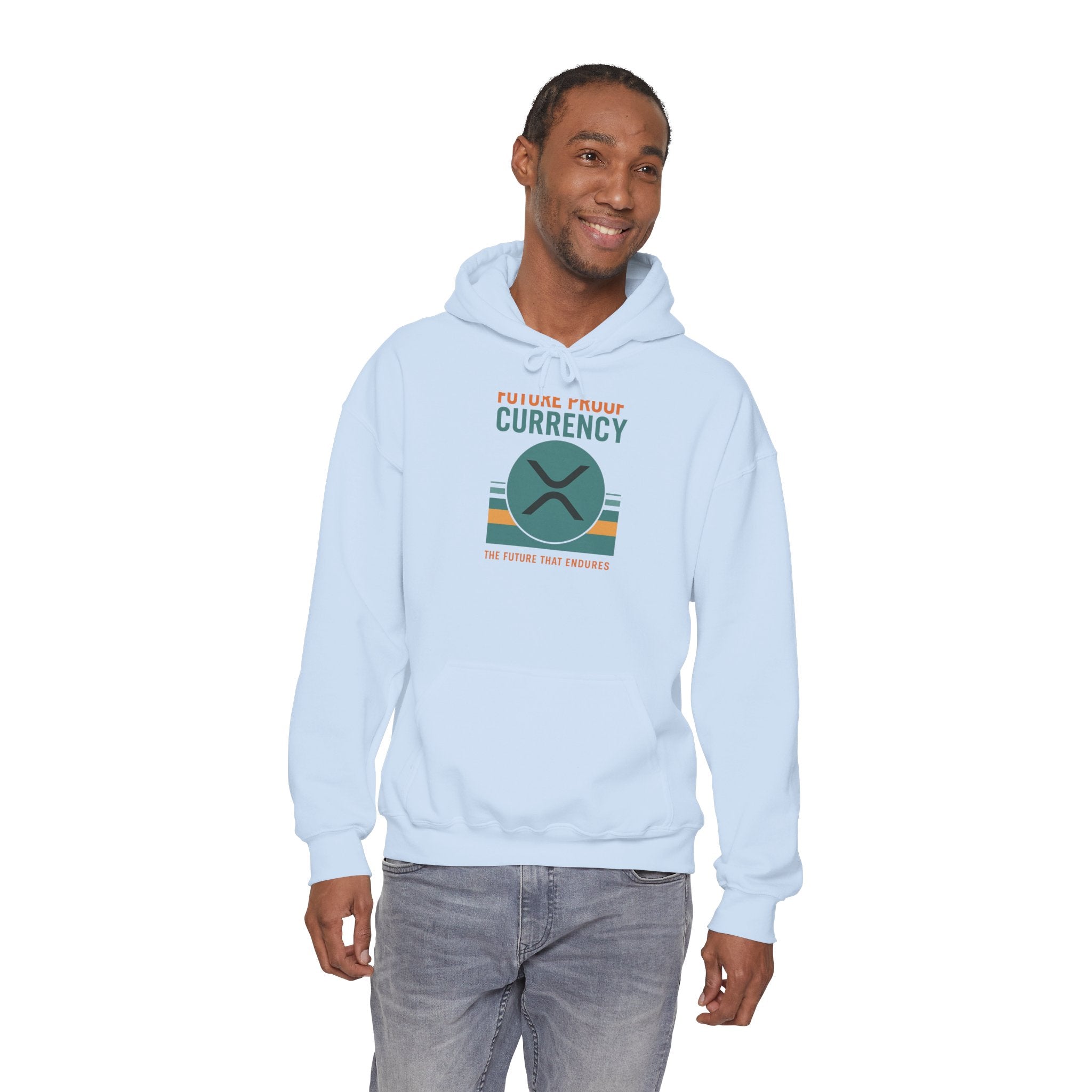 Ripple Crypto Hoodie – “Future Proof Currency” Retro Logo Sweatshirt