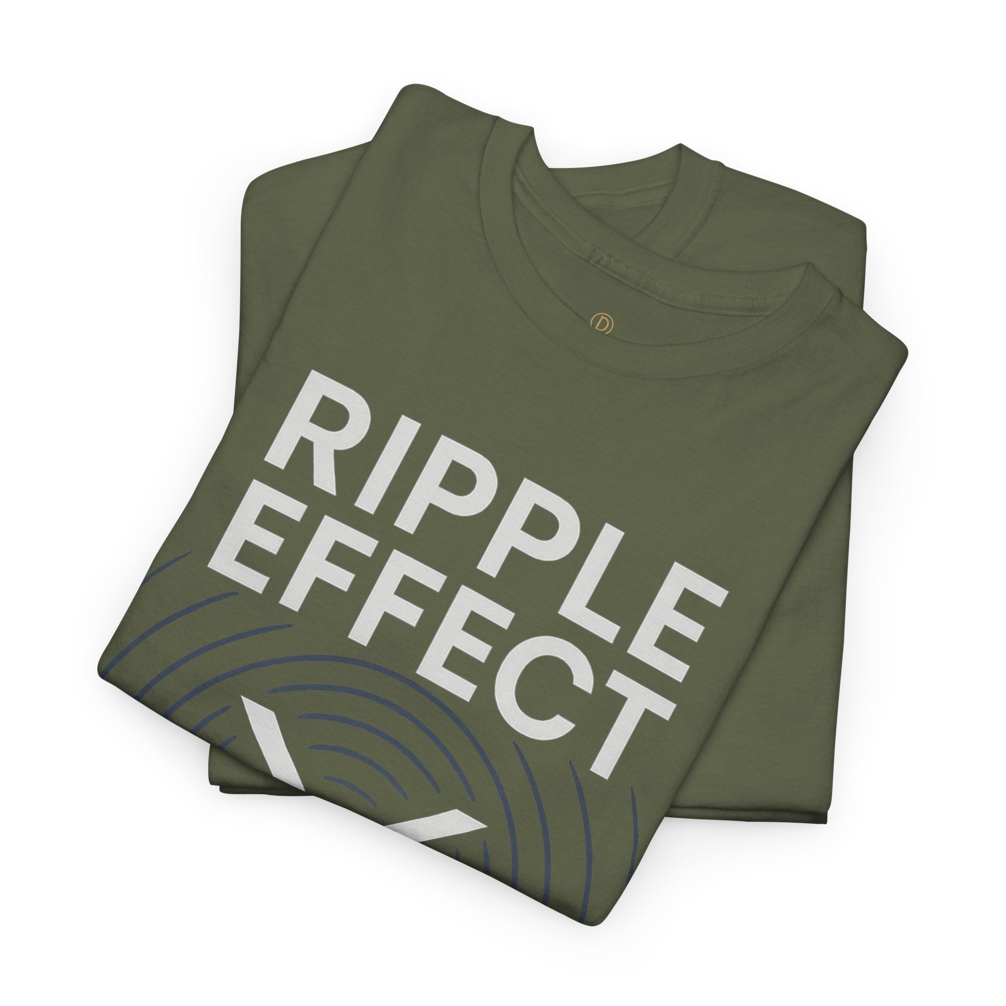 Ripple Effect XRP Tee — Minimal Cryptocurrency Logo T-Shirt