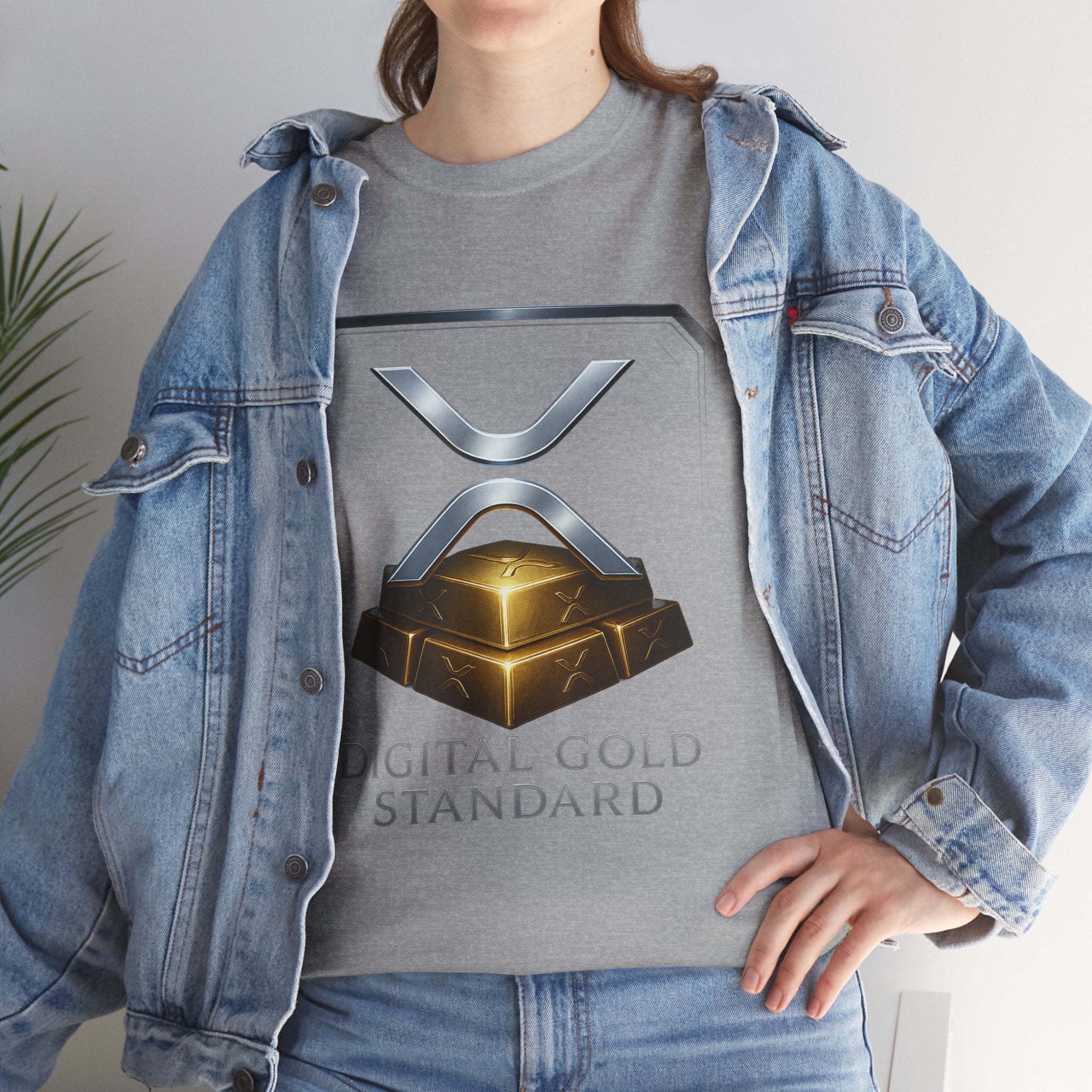 XRP 'Digital Gold Standard' Tee — Cryptocurrency Logo Shirt