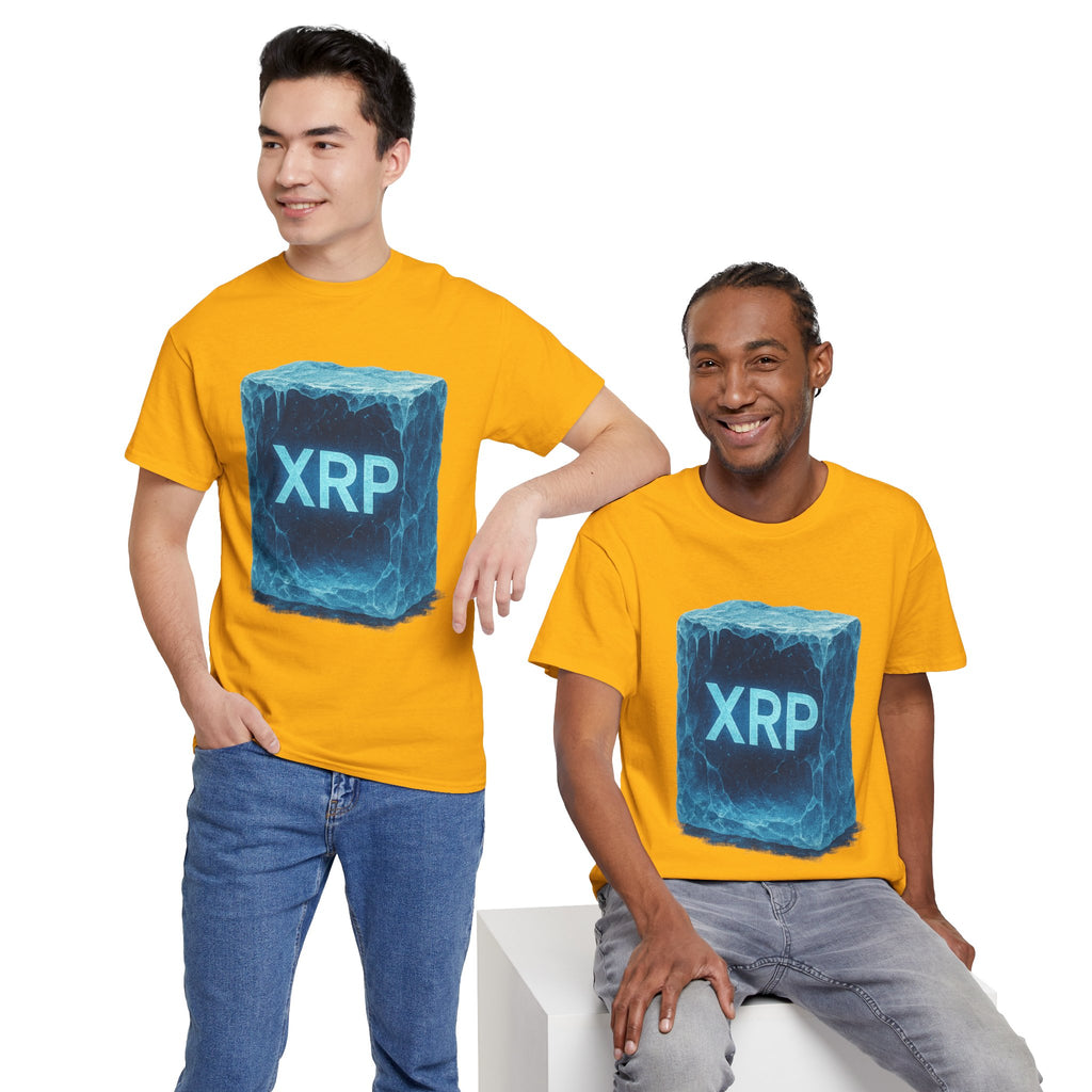 XRP Ice Block Tee — Crypto Ripple Logo T-Shirt