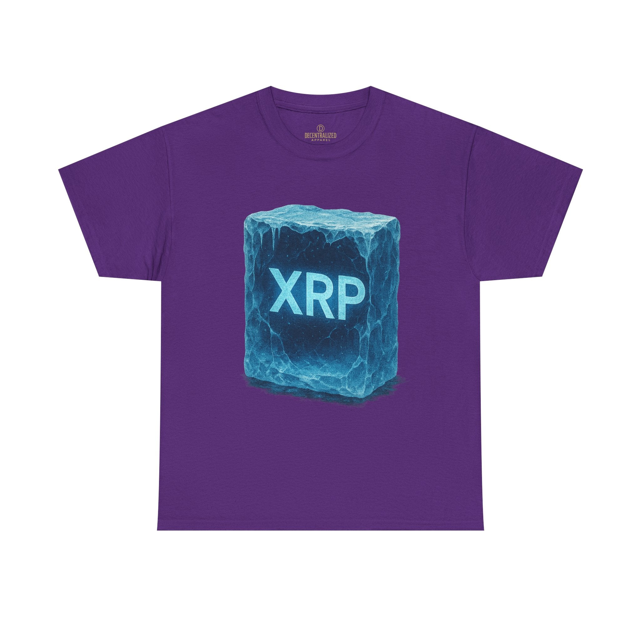 XRP Ice Block Tee — Crypto Ripple Logo T-Shirt