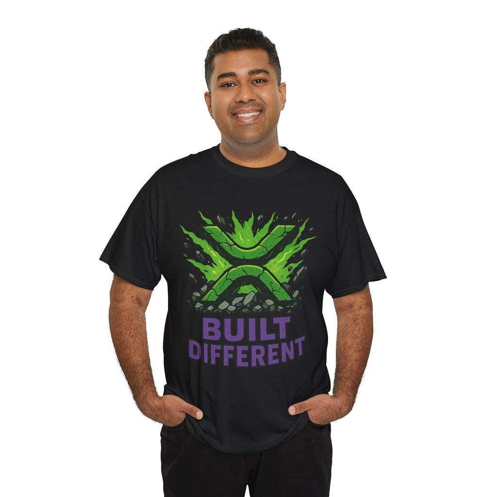 Built Different T-Shirt — Green Gamer Logo Tee