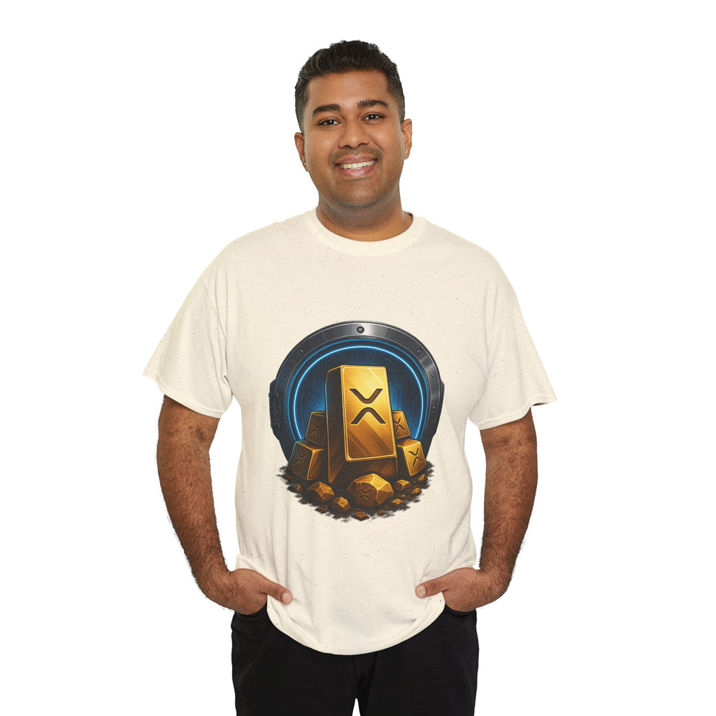 Crypto Gold Bars T-Shirt — Ripple (XRP) Stack Graphic Tee