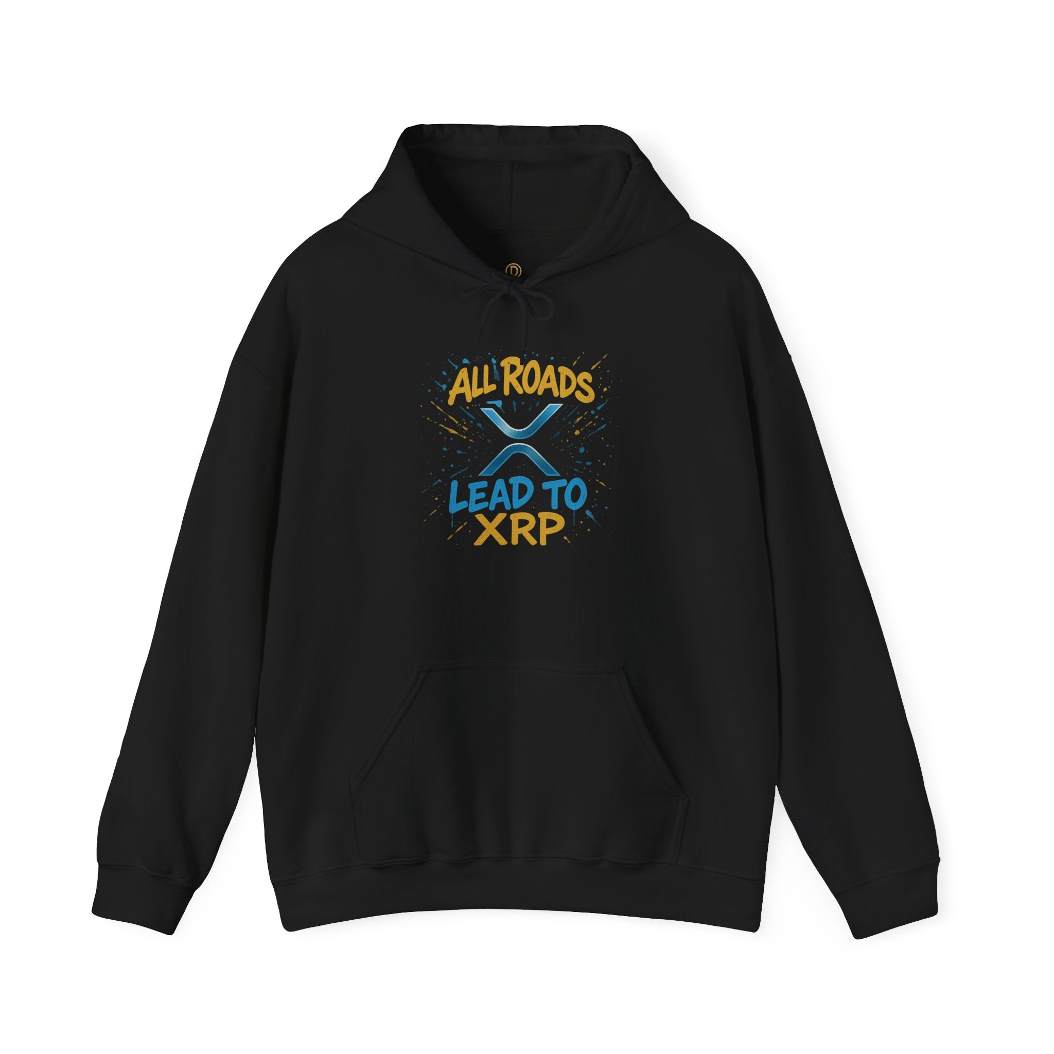 All Roads Lead to XRP Hoodie – Crypto Investor Pullover