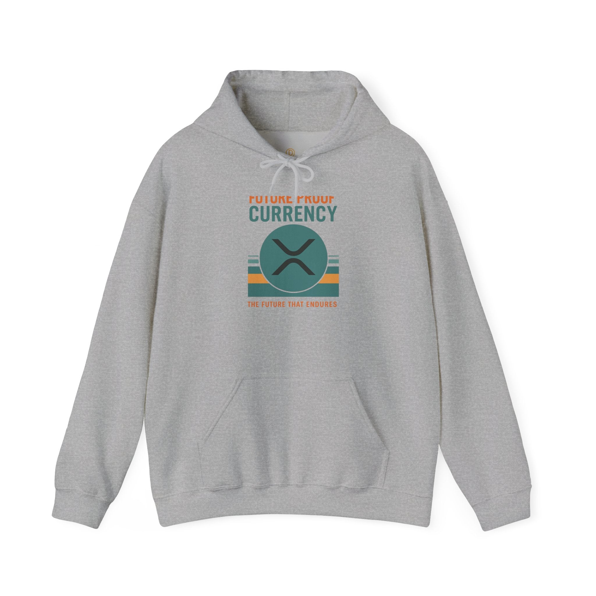 Ripple Crypto Hoodie – “Future Proof Currency” Retro Logo Sweatshirt