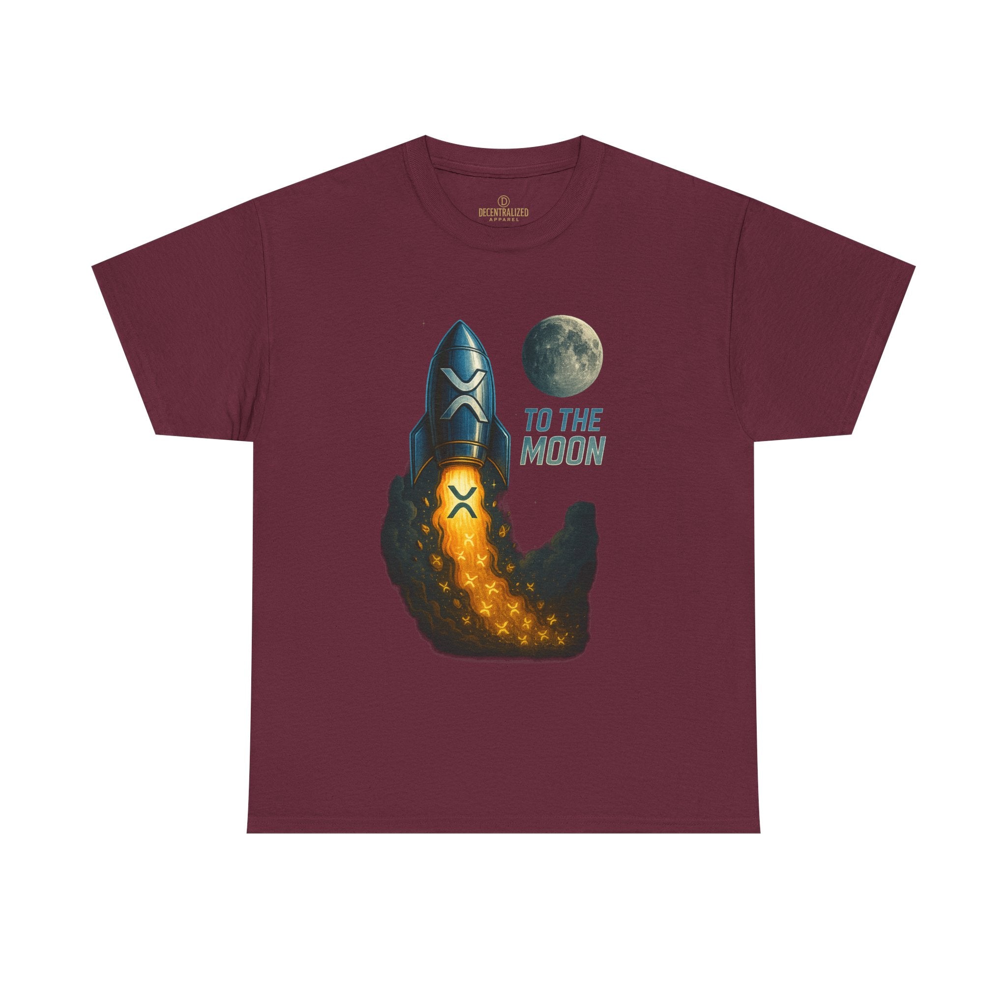 Rocket 'To the Moon' T-Shirt - Space Exploration Graphic Tee