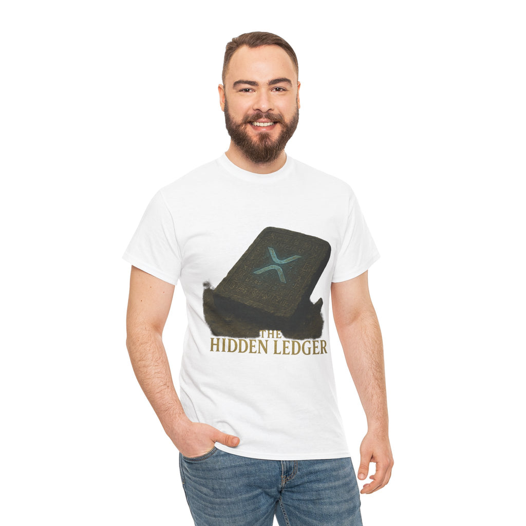 T-Shirt — "The Hidden Ledger" Crypto XRP Wallet Graphic Tee