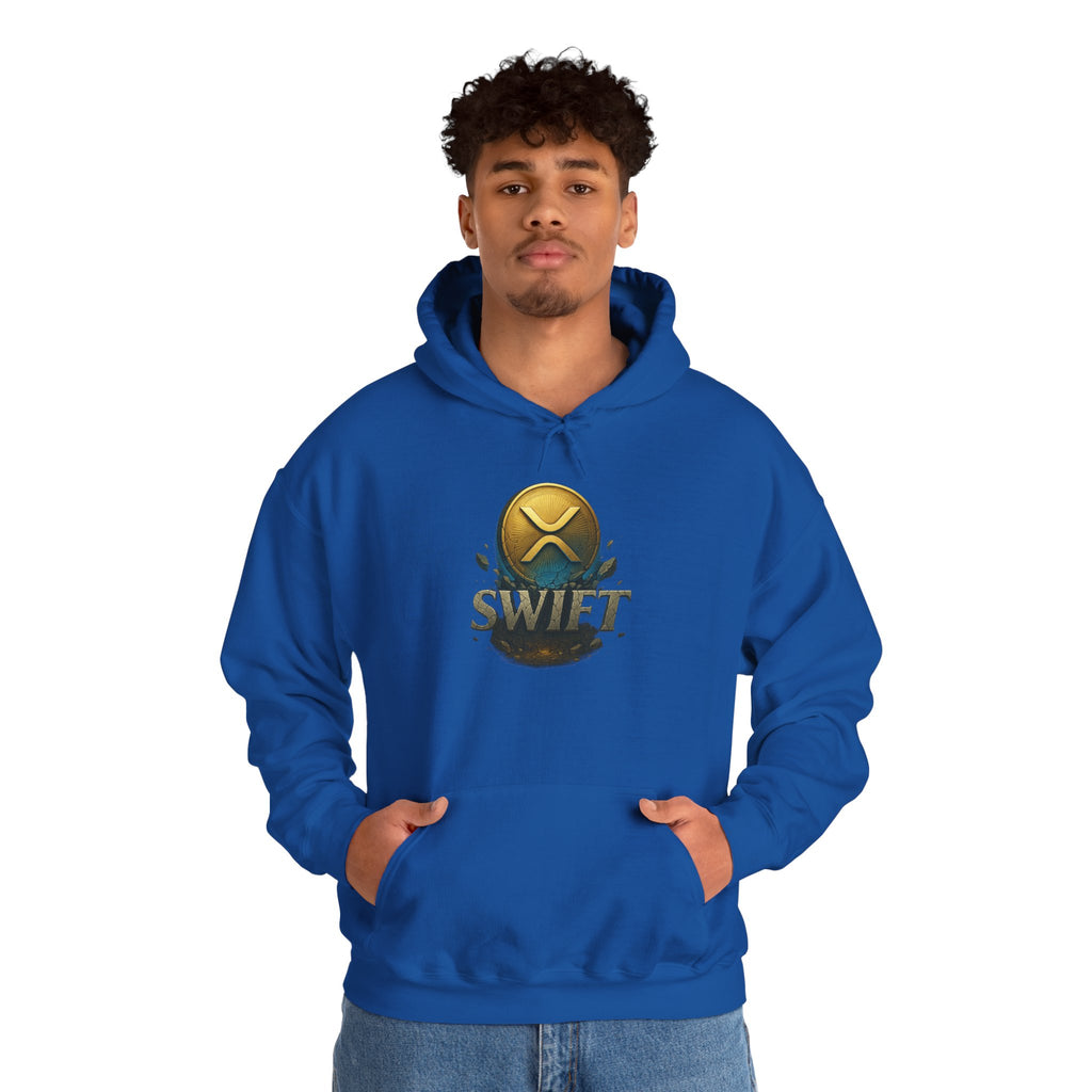 XRP Swell Hoodie — Crypto Ripple Logo Pullover