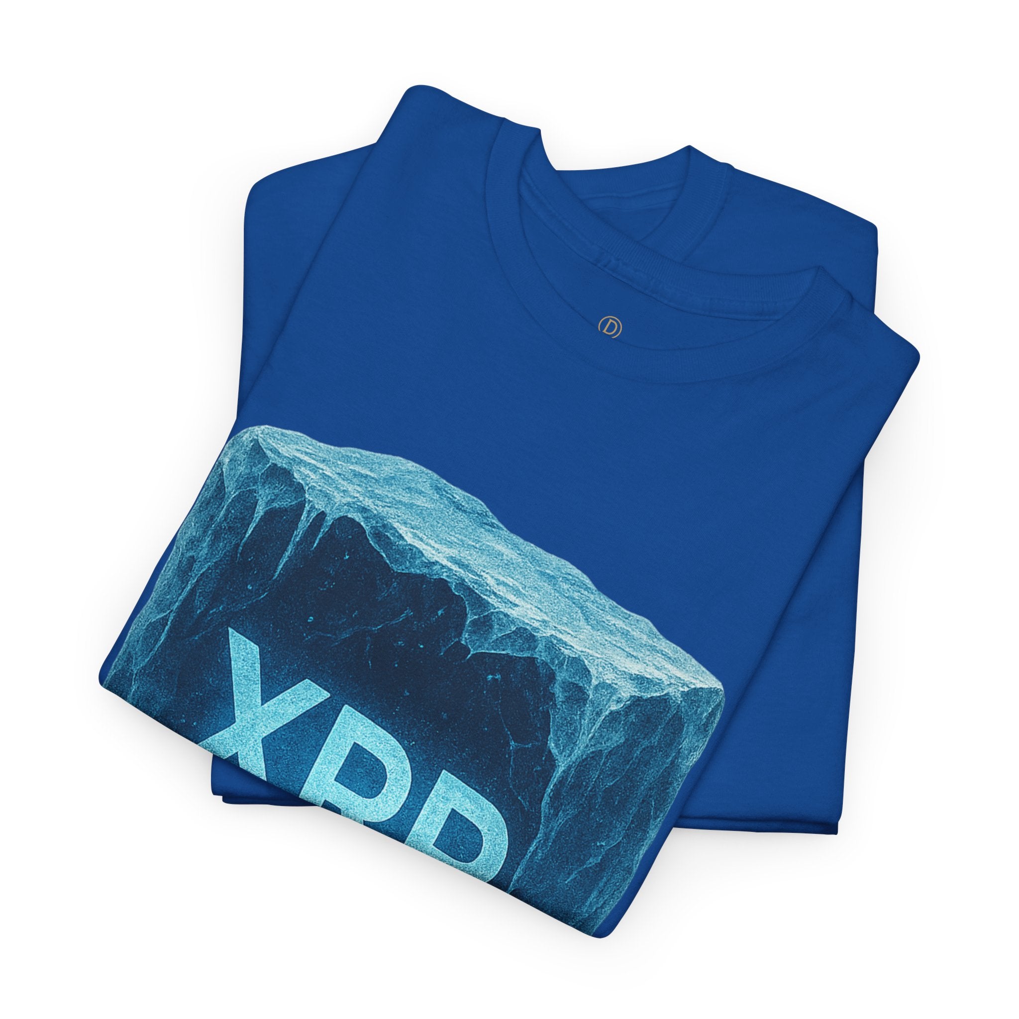 XRP Ice Block Tee — Crypto Ripple Logo T-Shirt