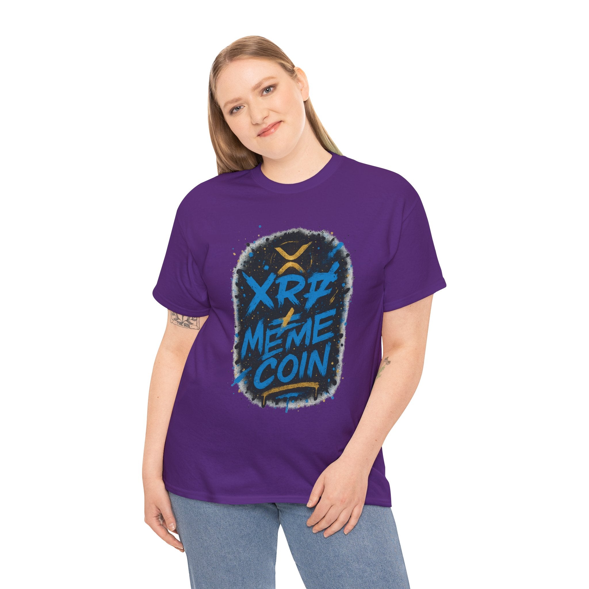 XRP Meme Coin Graphic Tee — Crypto Streetwear T-Shirt