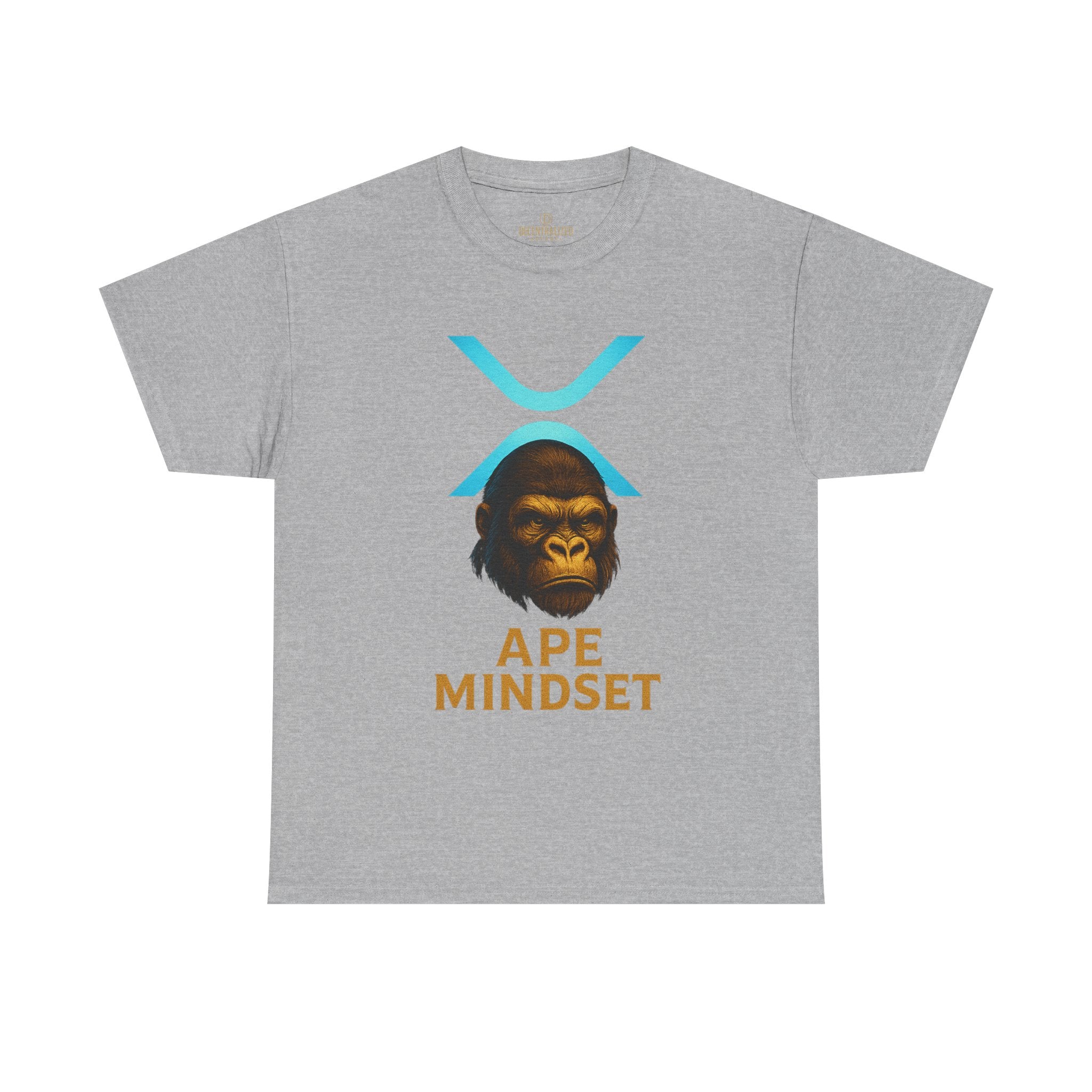 Ape Mindset T-Shirt — Crypto XRP Ape Graphic Tee