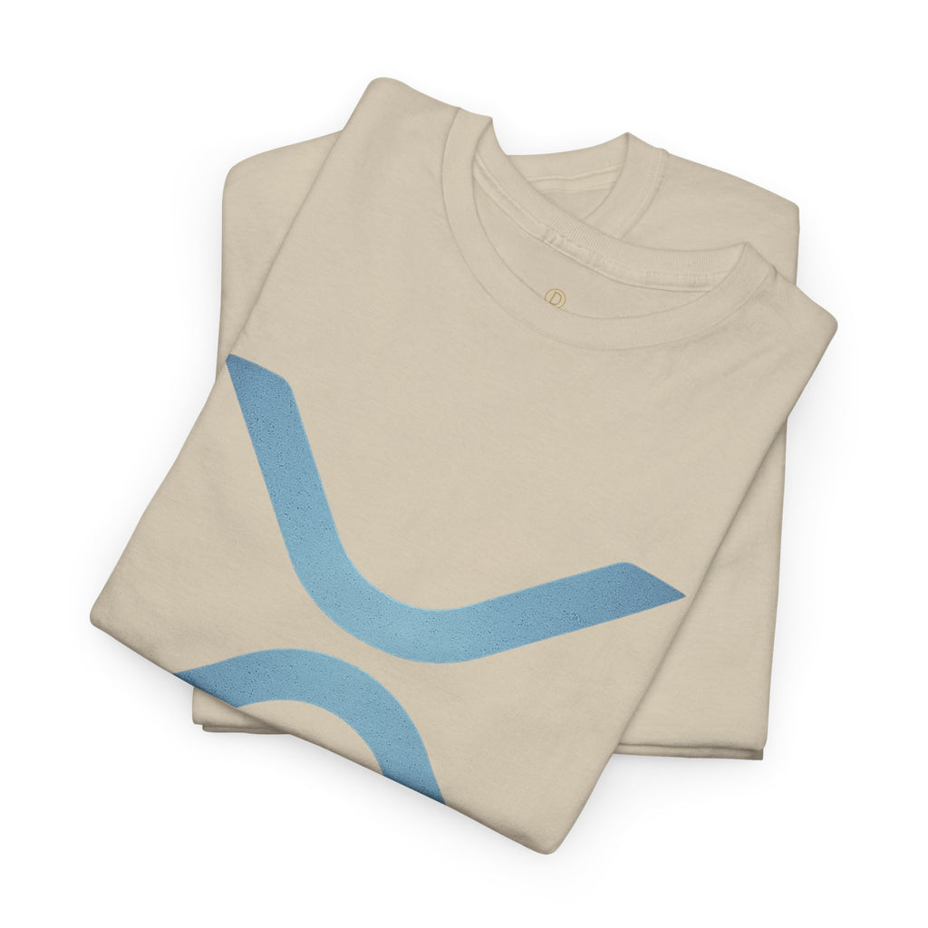 XRP Crypto Tee — "In Flow We Trust" Ripple Logo T-Shirt