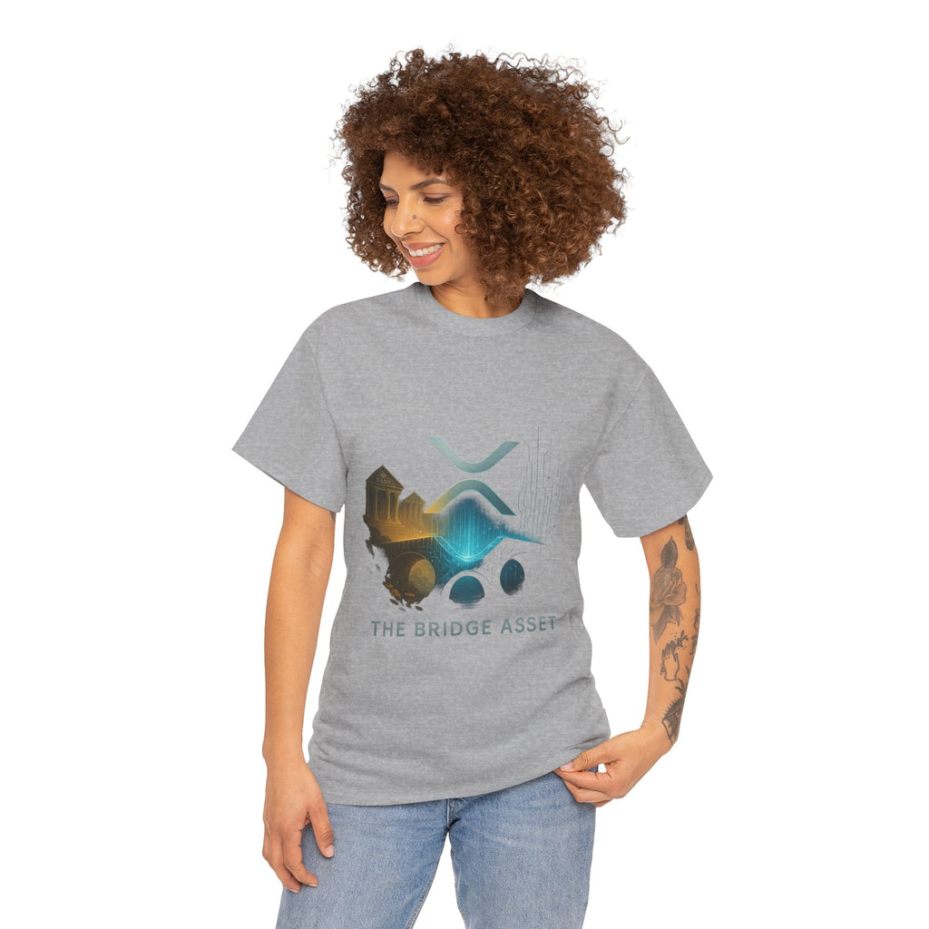 Ripple XRP Crypto Tee — 'The Bridge Asset' Logo T-Shirt