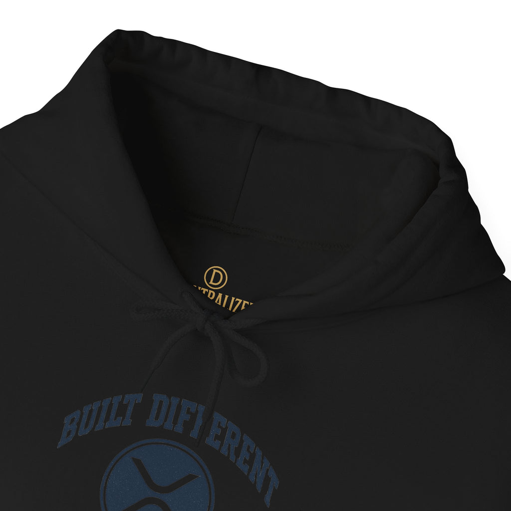 Built Different Hoodie - "Built Different Since 2012" Retro Logo Pullover