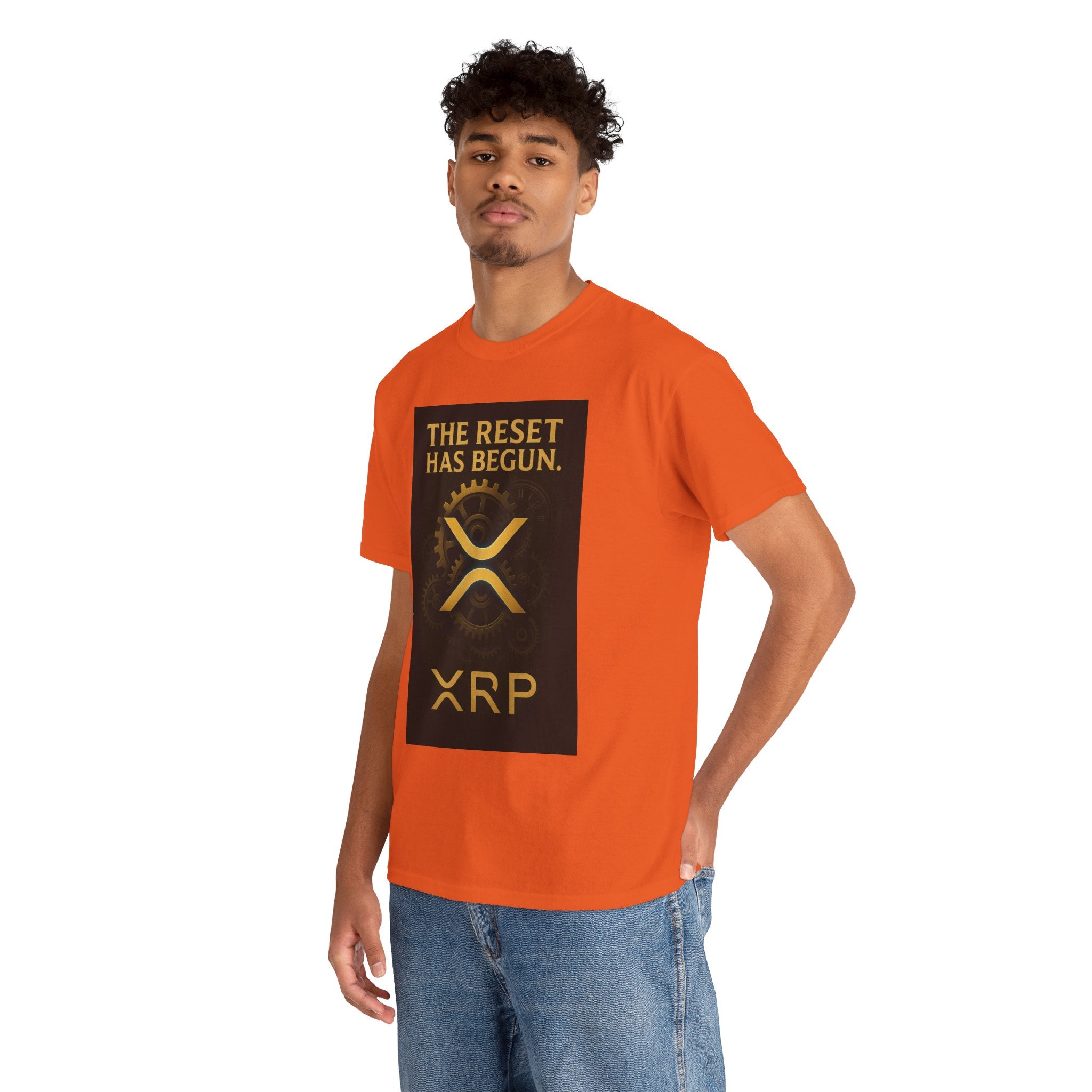 XRP Crypto Tee — "The Reset Has Begun" Bitcoin Alternative Shirt