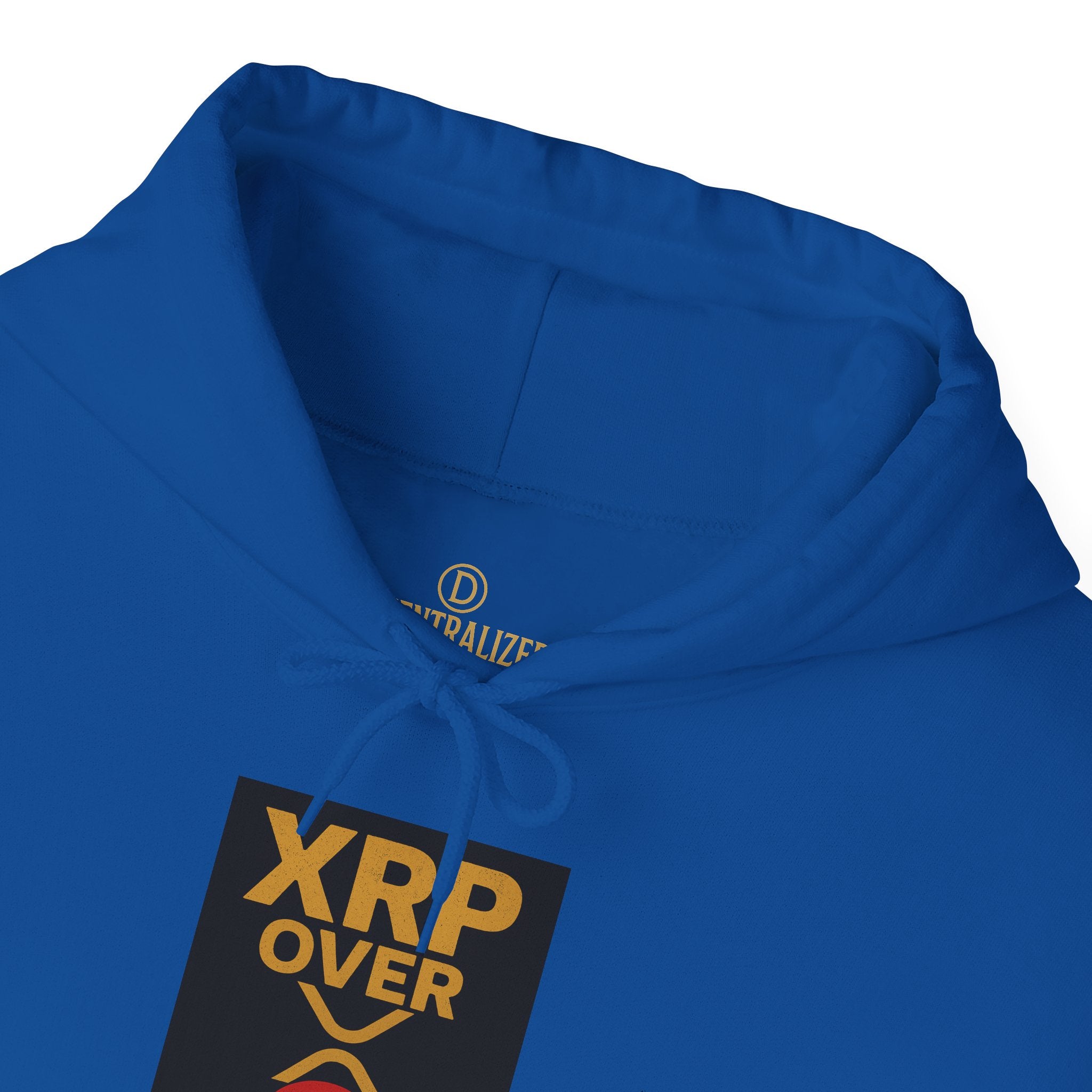 XRP Over Swift Hoodie - "Choose Wisely" Crypto Advocacy Sweatshirt