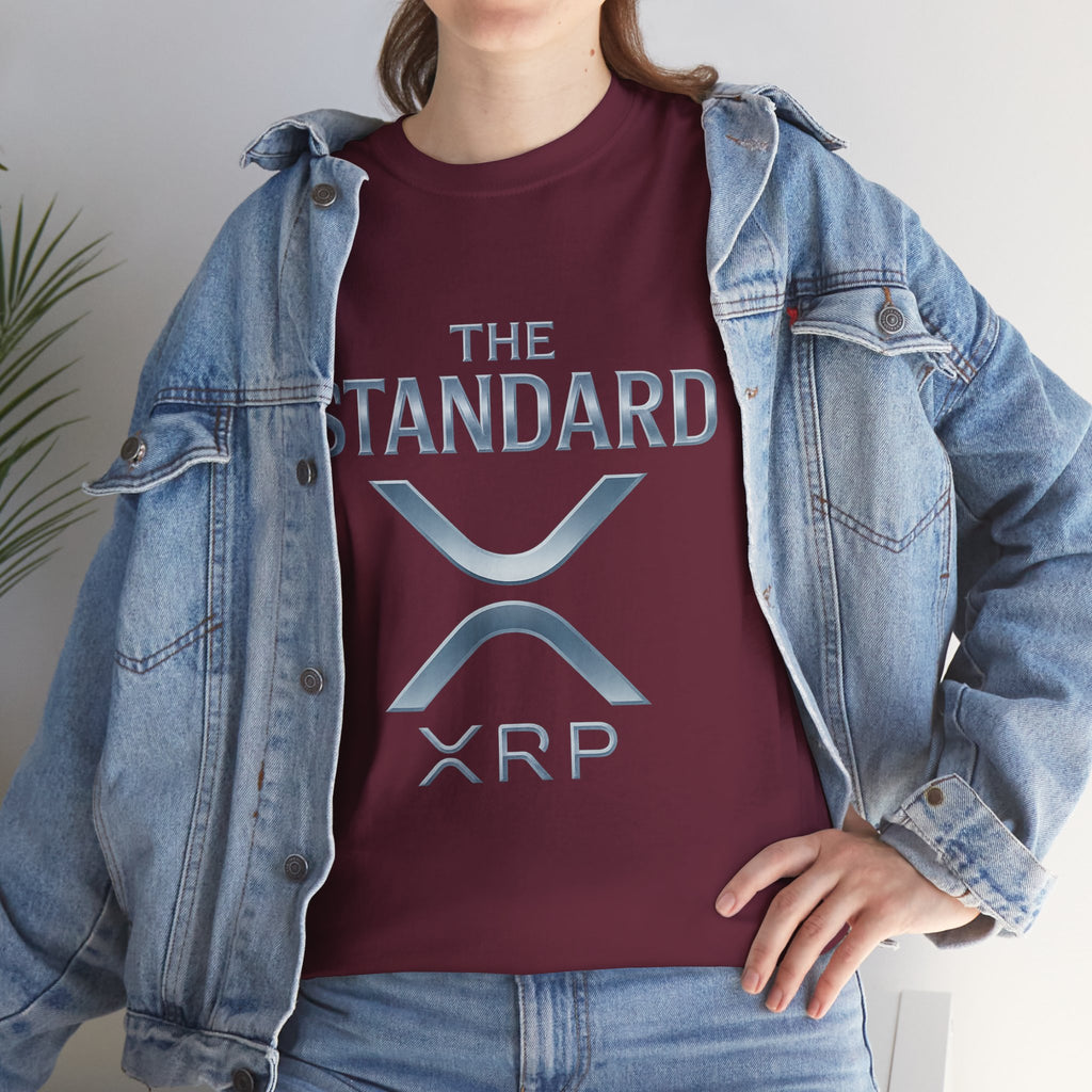 XRP 'The Standard' Graphic Tee – Crypto Logo Shirt