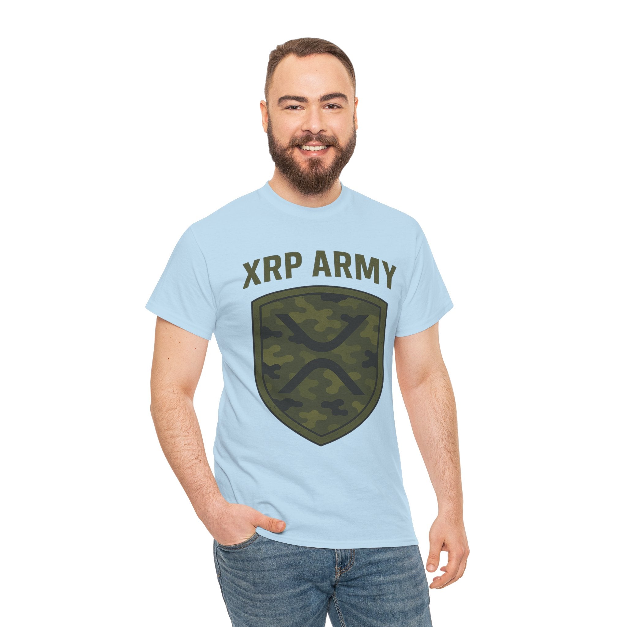 XRP Army Camo Shield T-Shirt