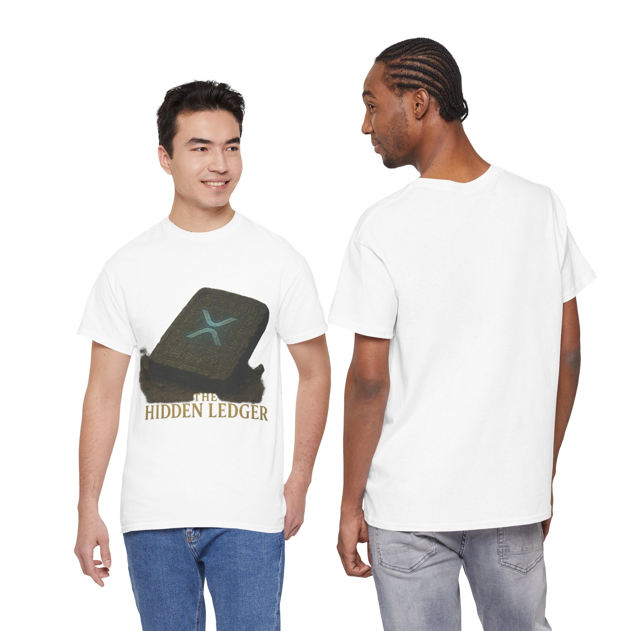 T-Shirt — "The Hidden Ledger" Crypto XRP Wallet Graphic Tee