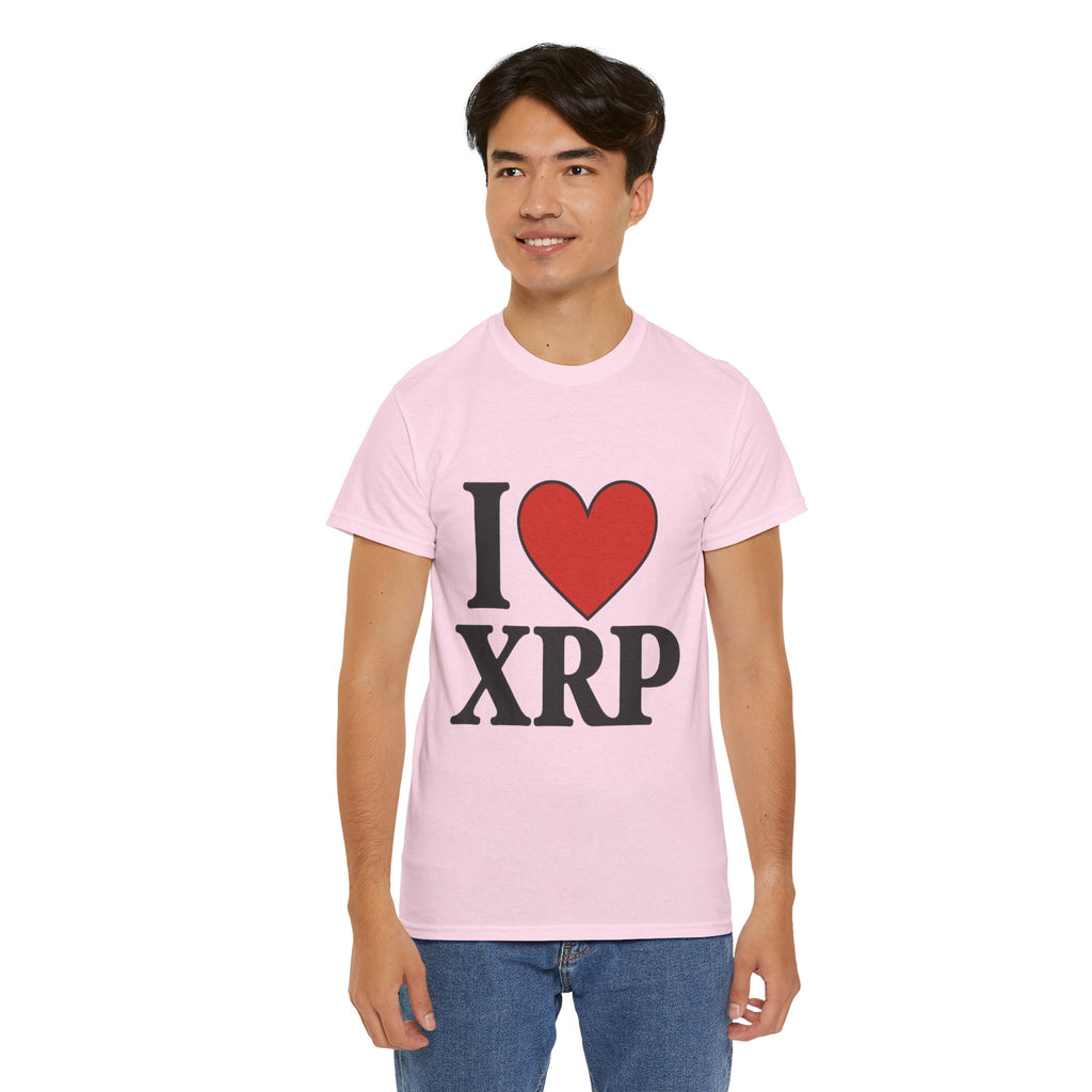 I  XRP T-Shirt — Crypto Enthusiast Ripple Tee