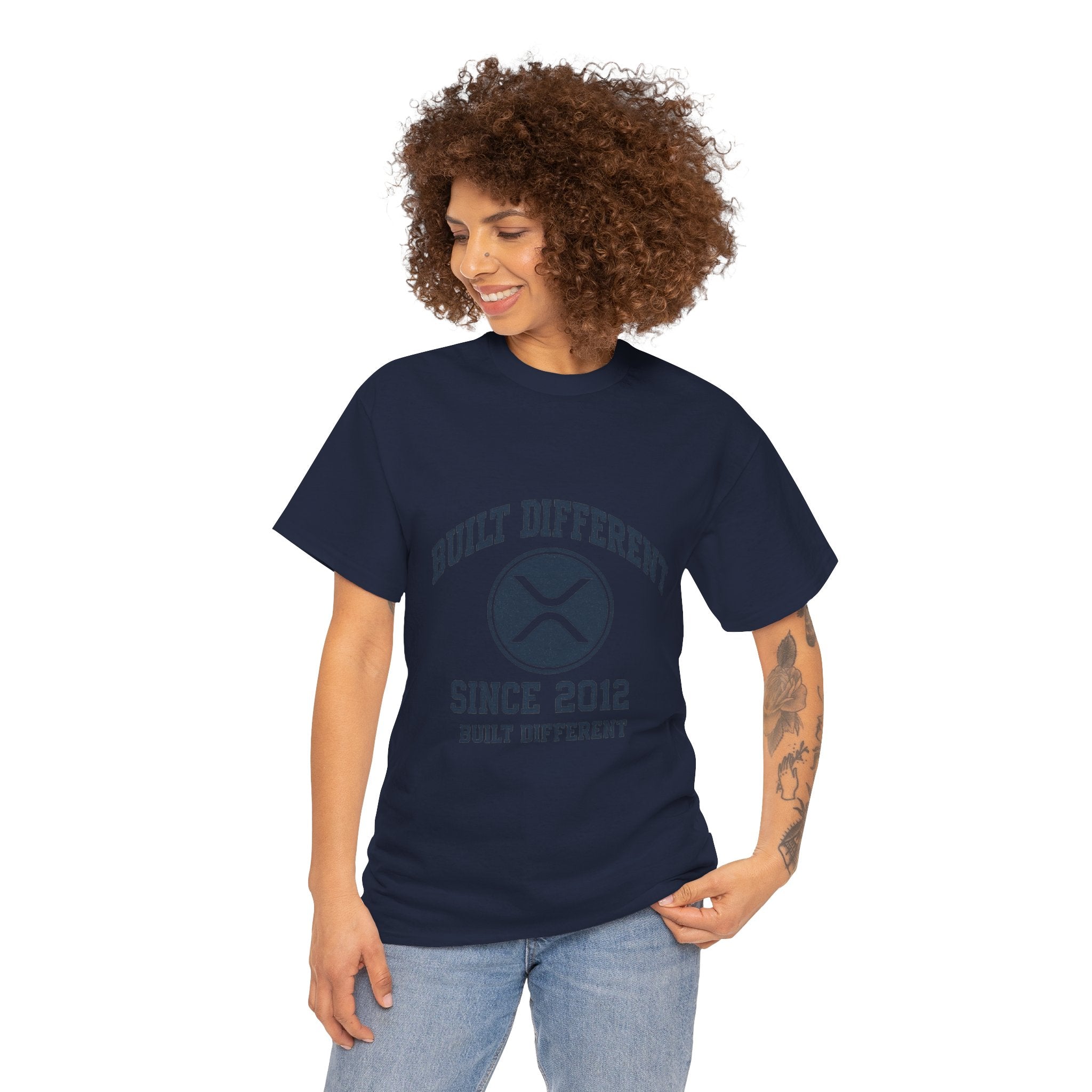 Built Different Since 2012 T-Shirt – Ripple XRP Logo Tee
