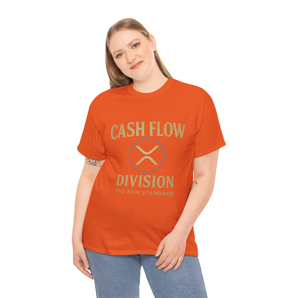 Cash Flow Division Tee — "The New Standard" Graphic T-Shirt