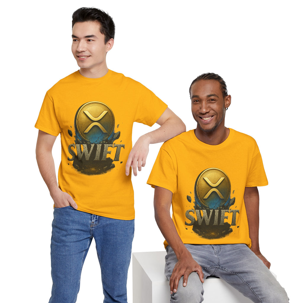 XRP Swift Cryptocurrency T‑Shirt — Ripple Coin Logo Graphic Tee
