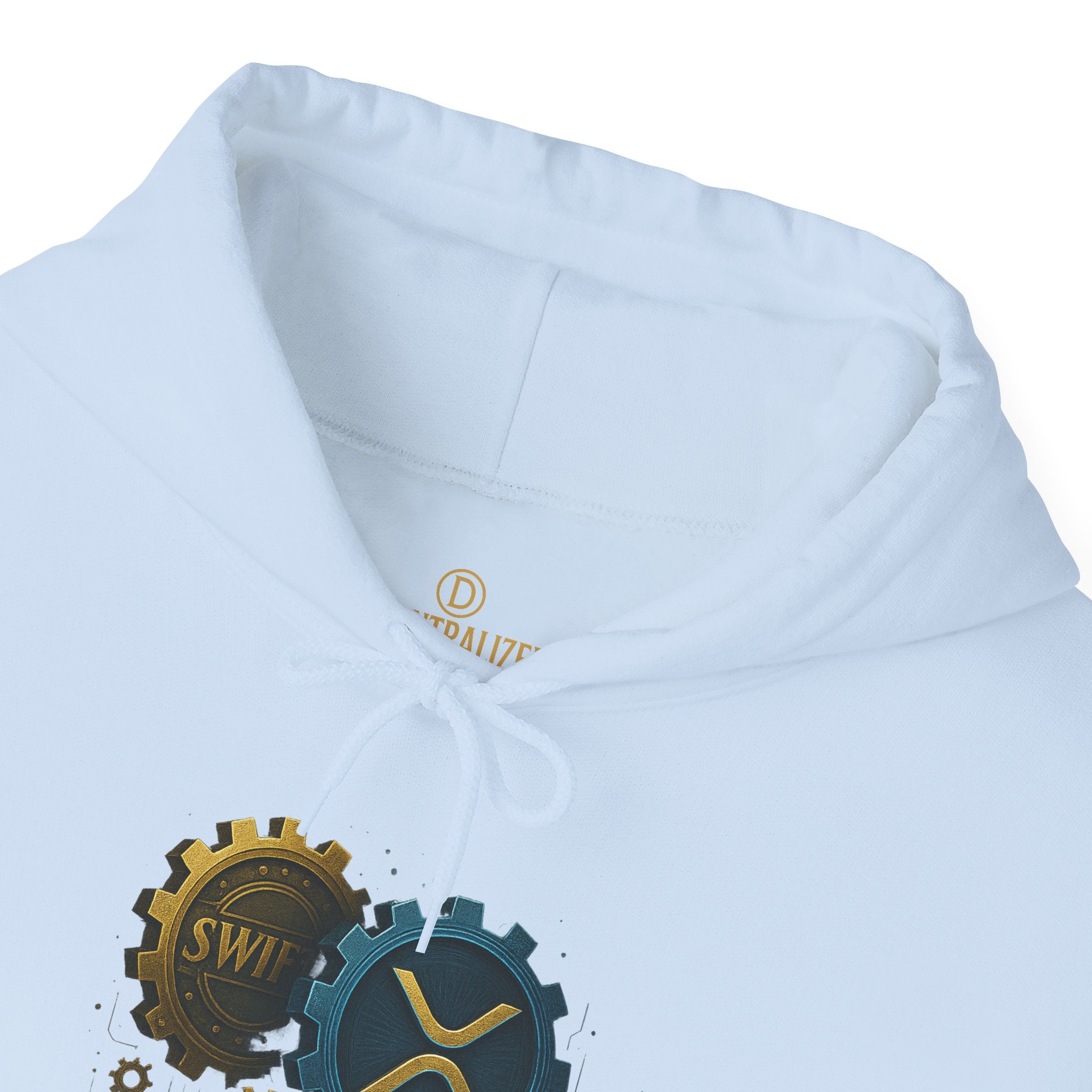 Merge of Money Hoodie — Financial Gears Graphic Pullover