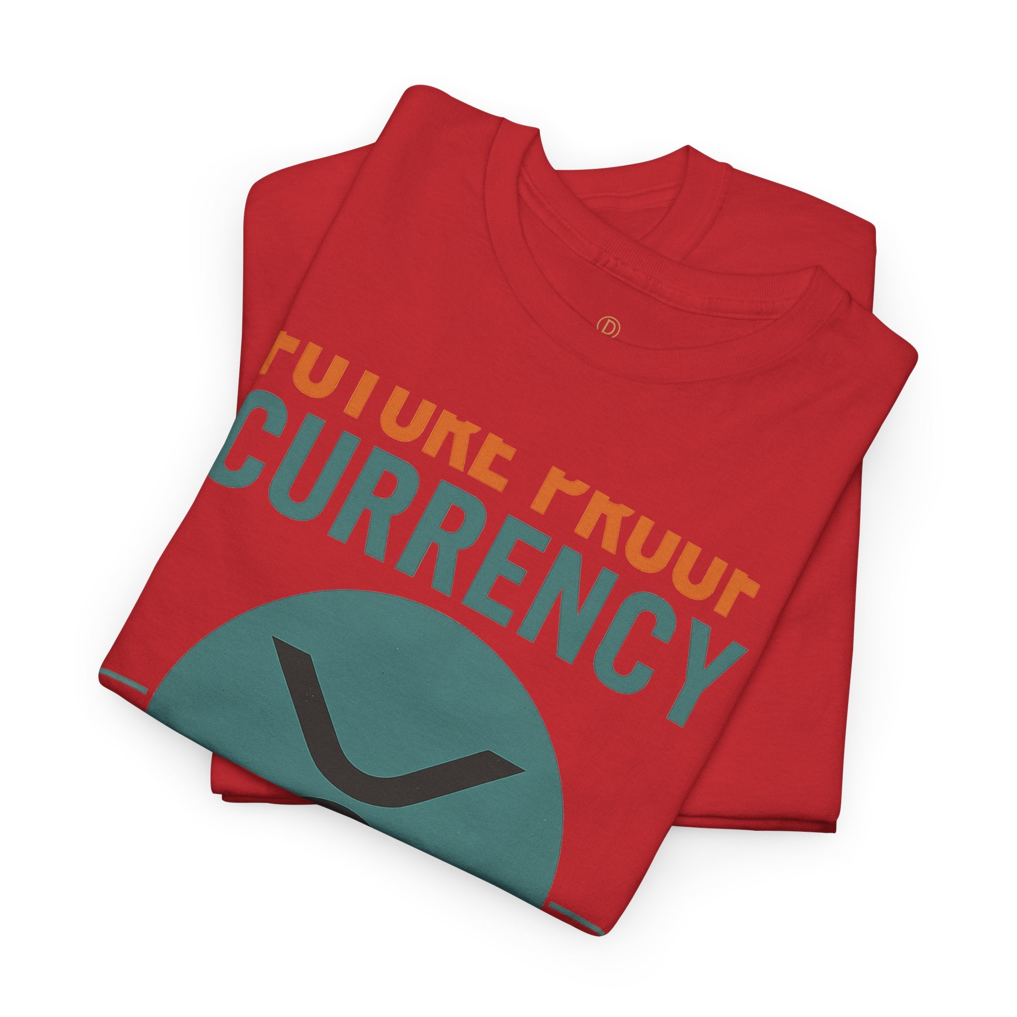 RIPPLE XRP 'Future Proof Currency' Graphic Tee — Crypto Retro Logo Shirt
