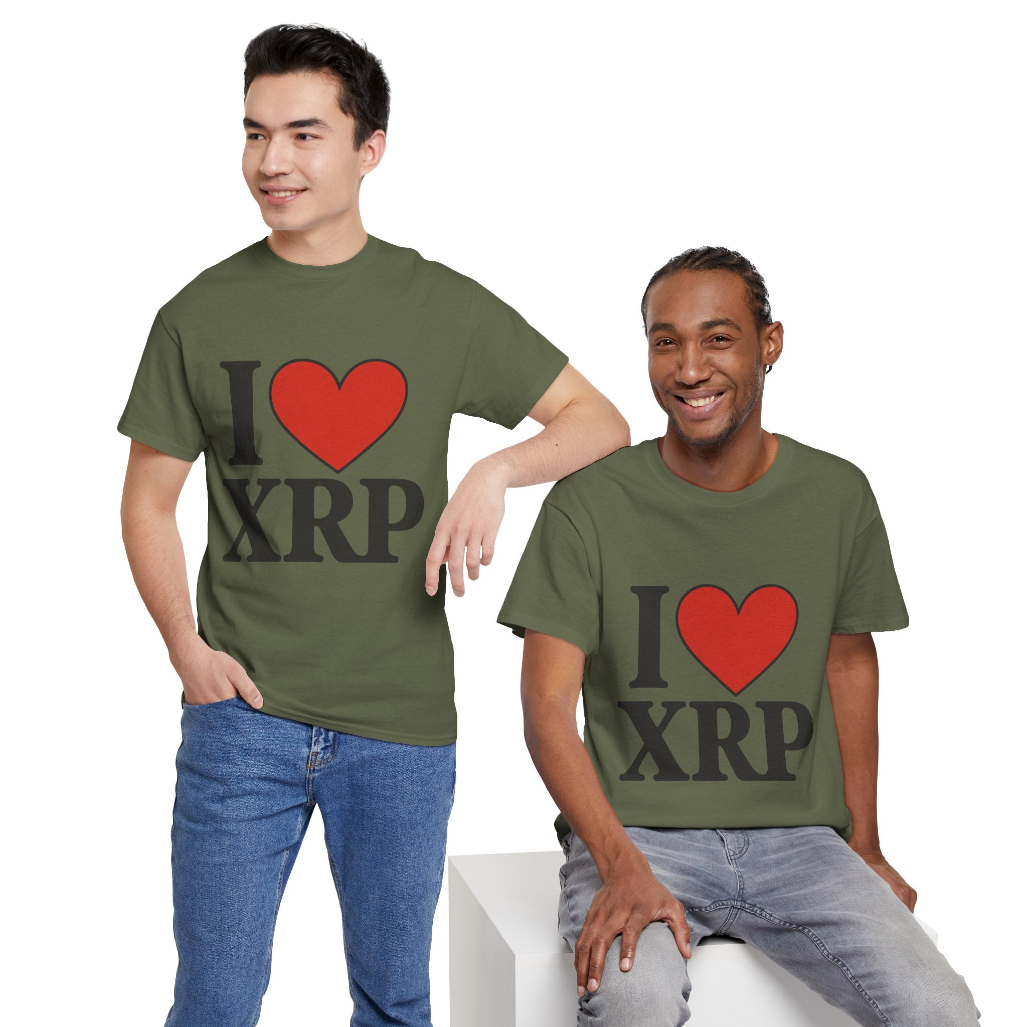 I  XRP T-Shirt — Crypto Enthusiast Ripple Tee