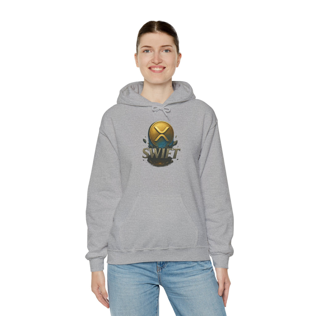 XRP Swell Hoodie — Crypto Ripple Logo Pullover