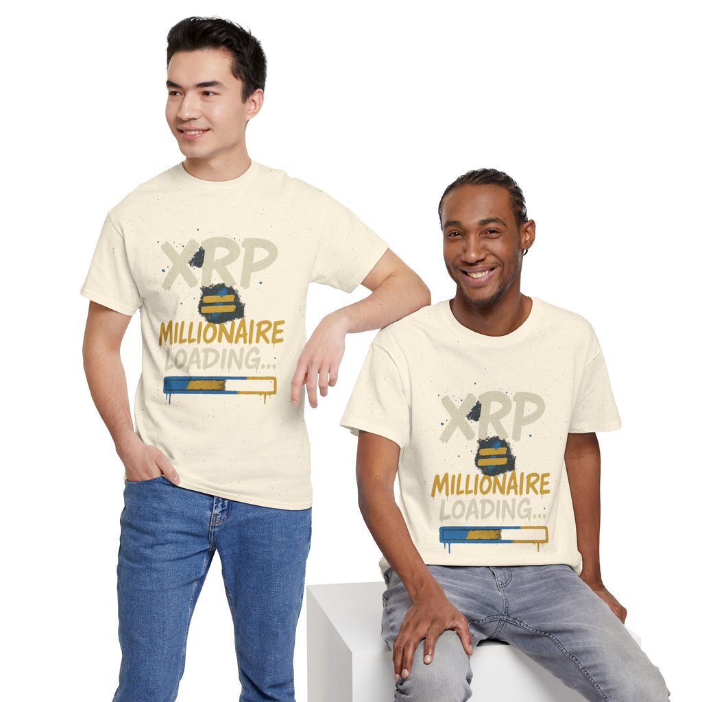 XRP Millionaire Loading T-Shirt — Crypto Investor Progress Tee