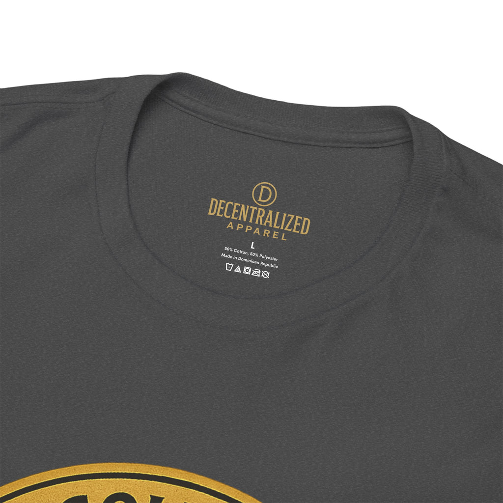 XRP Digital Gold Tee – Cryptocurrency Logo Shirt