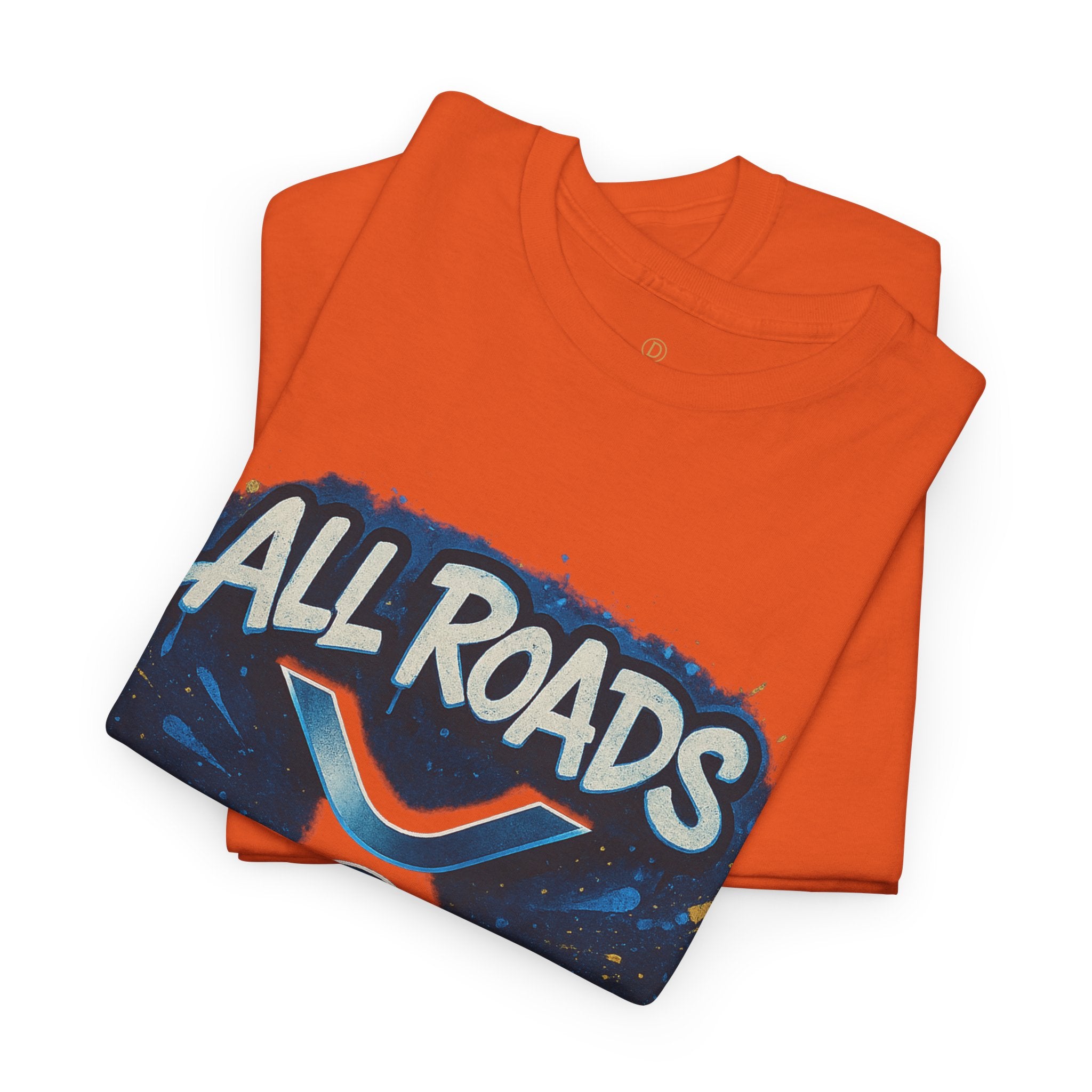 XRP Crypto T-Shirt — "All Roads Lead to XRP" Graphic Tee