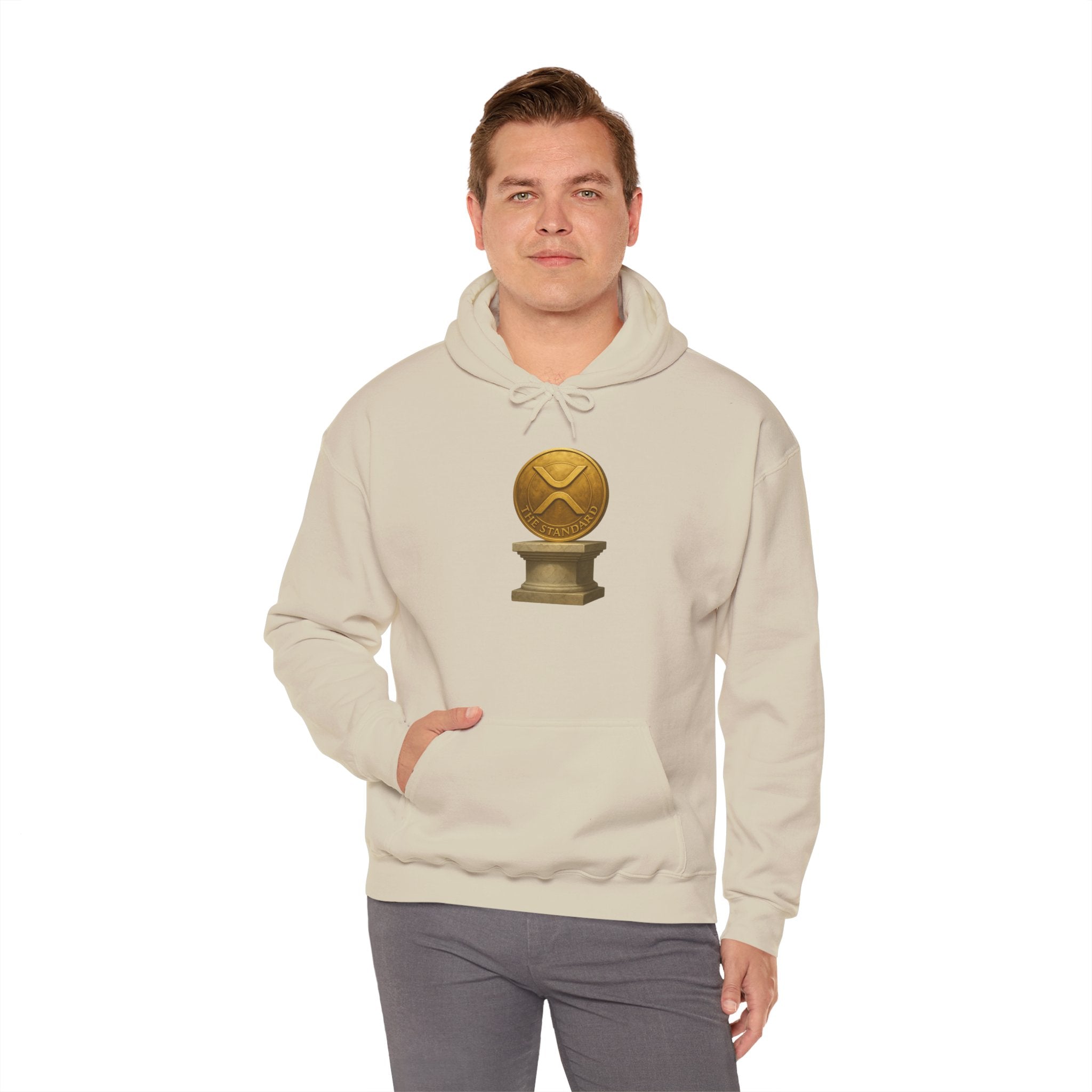 Golden Trophy Hoodie – Vintage Award Emblem Pullover