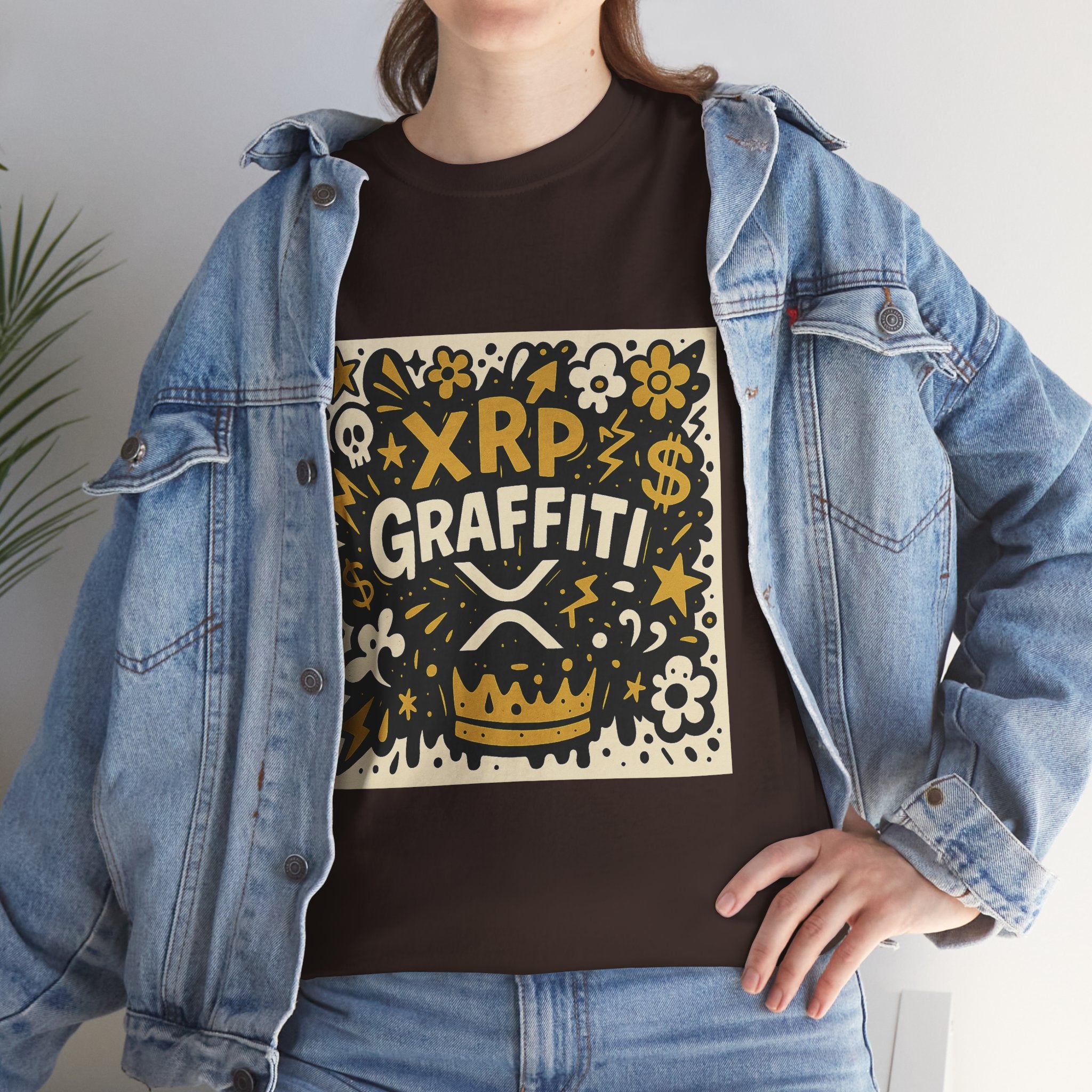 XRP Graffiti Tee — Crypto Street Art T-Shirt