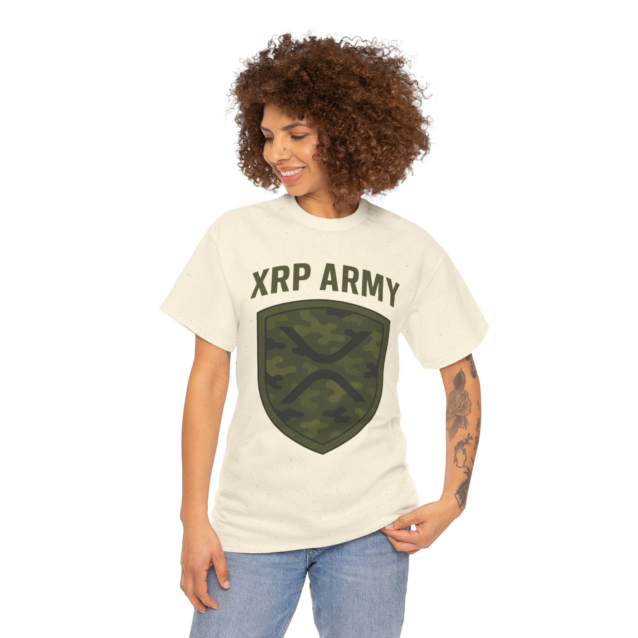 XRP Army Camo Shield T-Shirt
